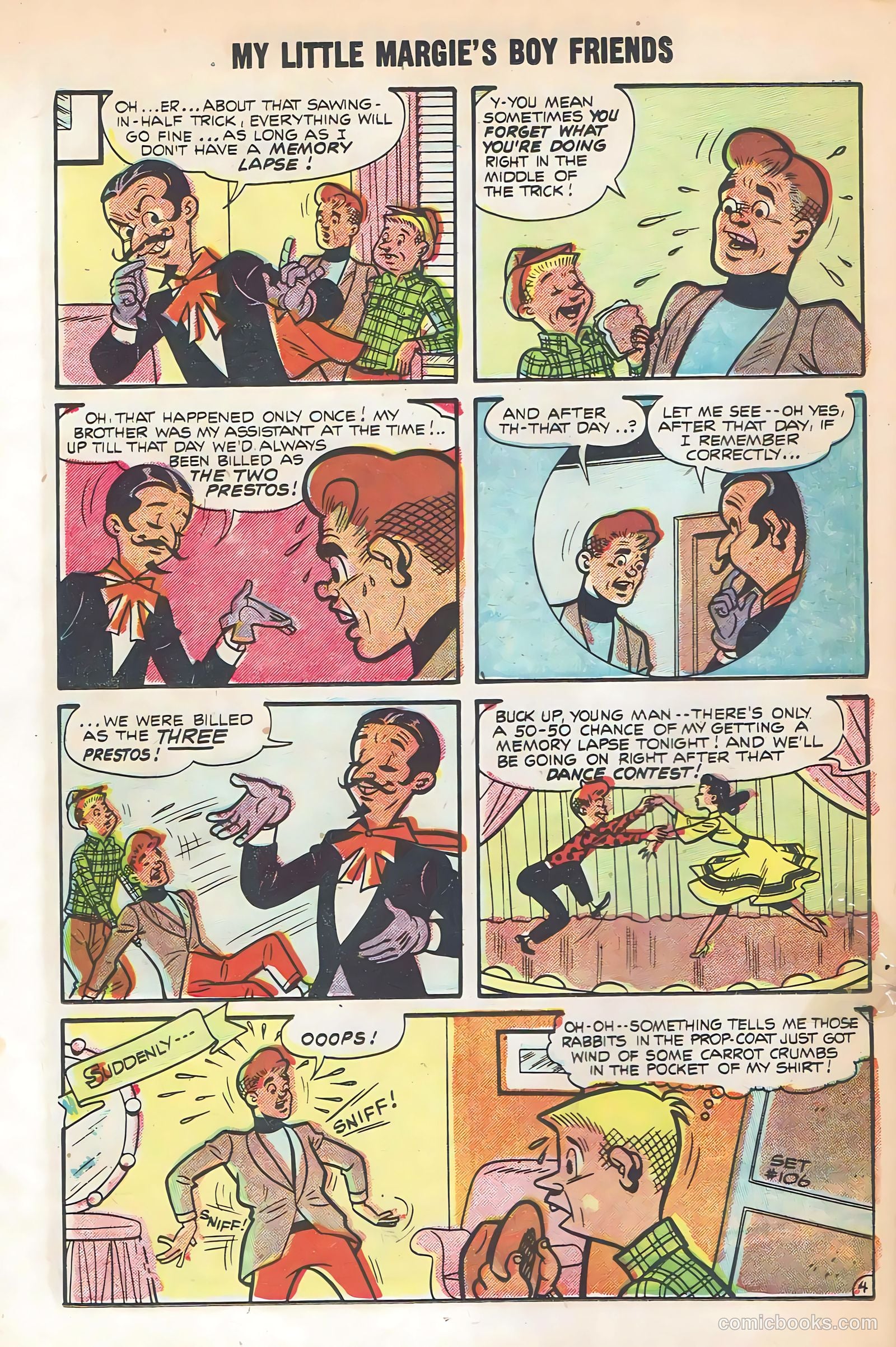 My Little Margie's Boy Friends #1 (1955) — page 14 of 36