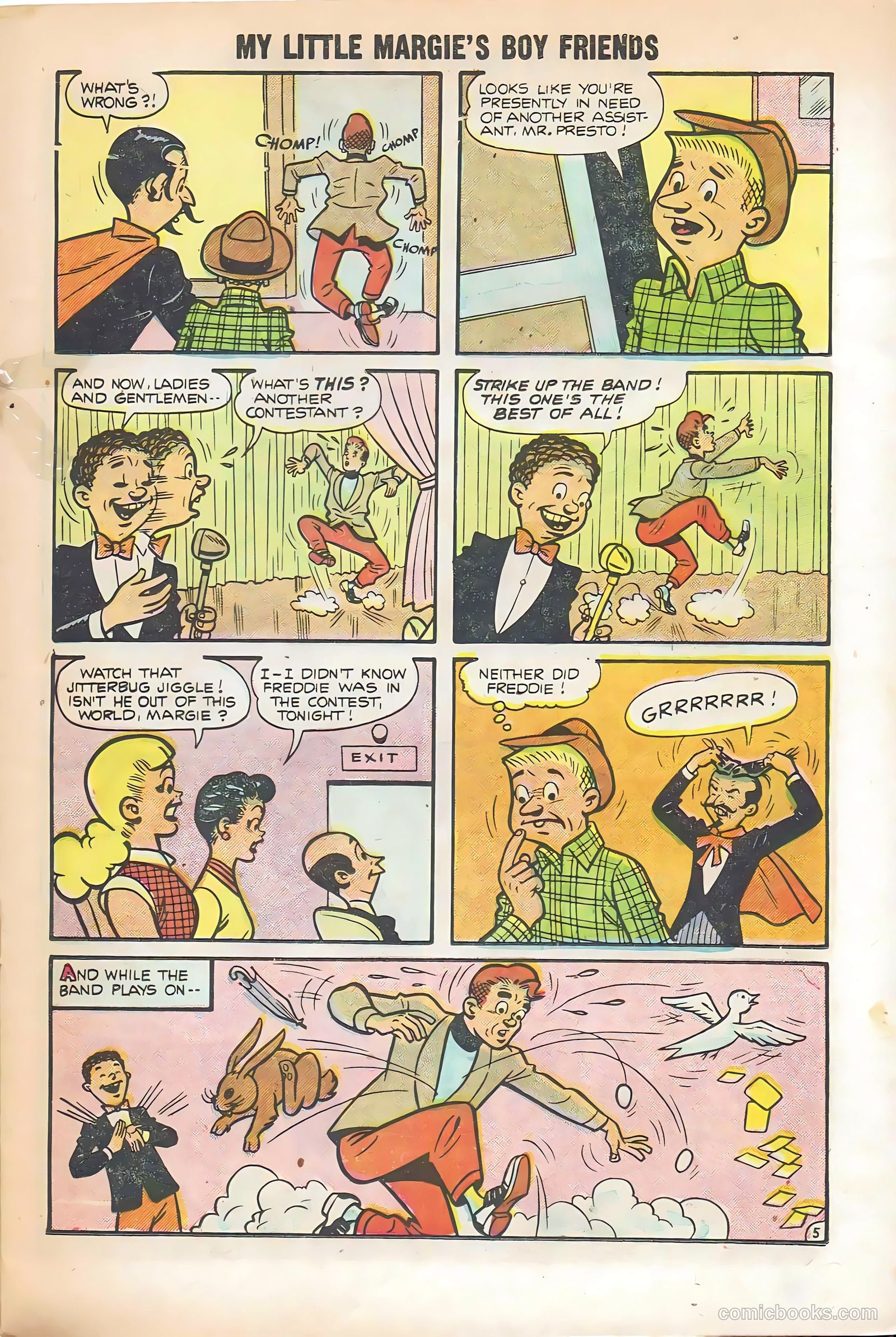 My Little Margie's Boy Friends #1 (1955) — page 15 of 36