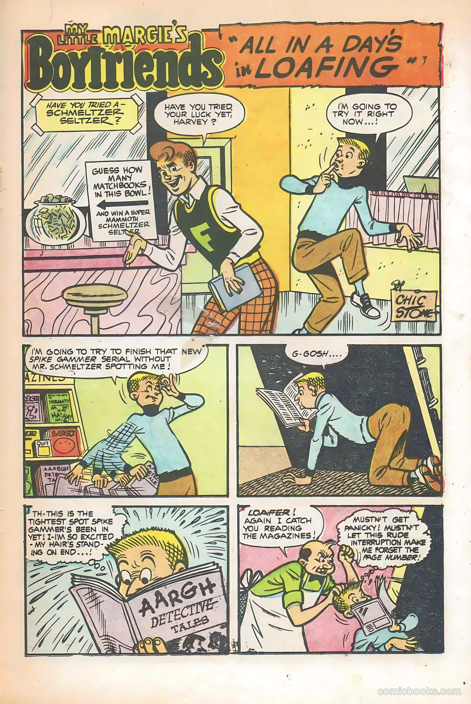 My Little Margie's Boy Friends #1 (1955) — page 19 of 36