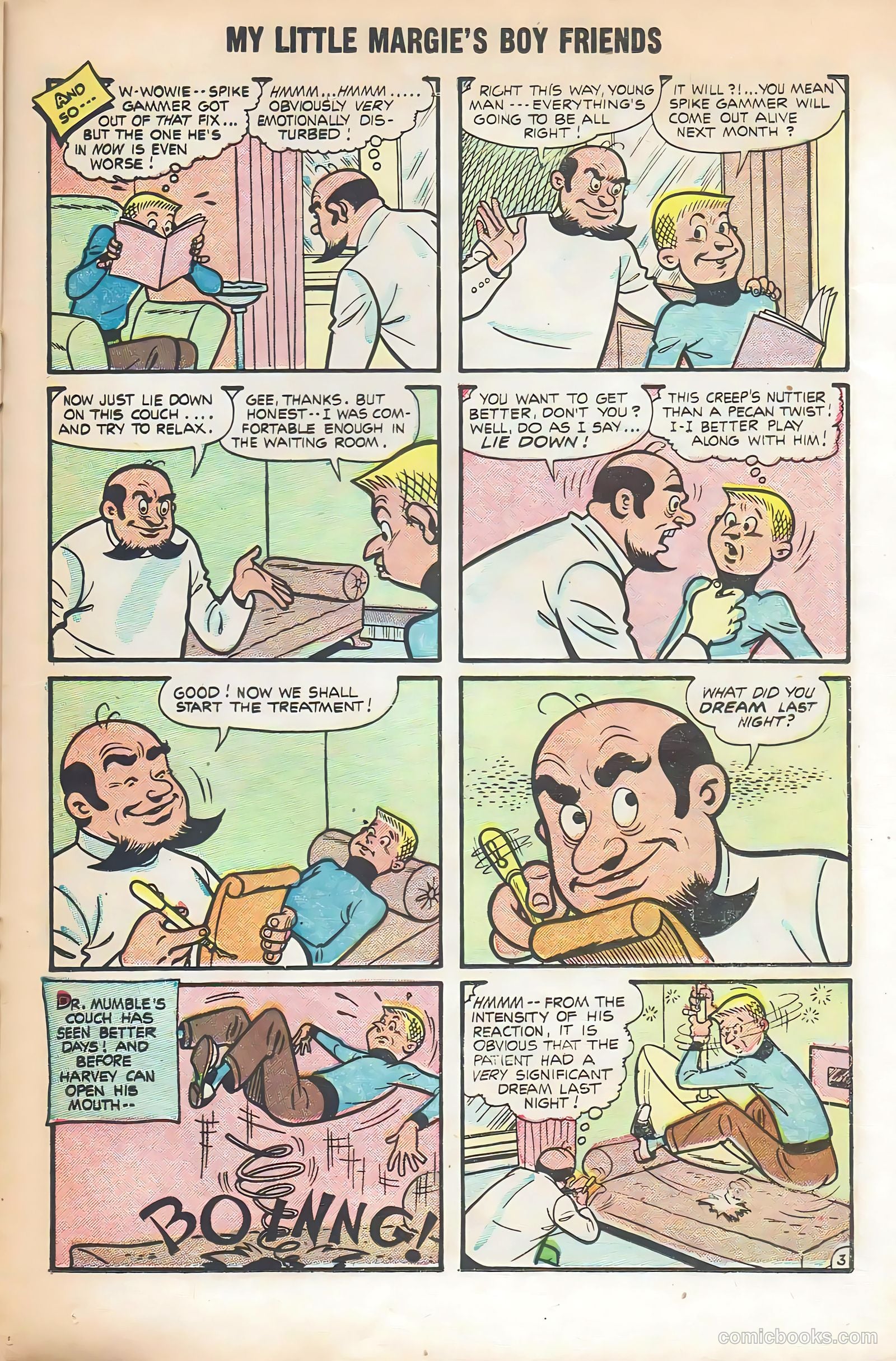 My Little Margie's Boy Friends #1 (1955) — page 21 of 36