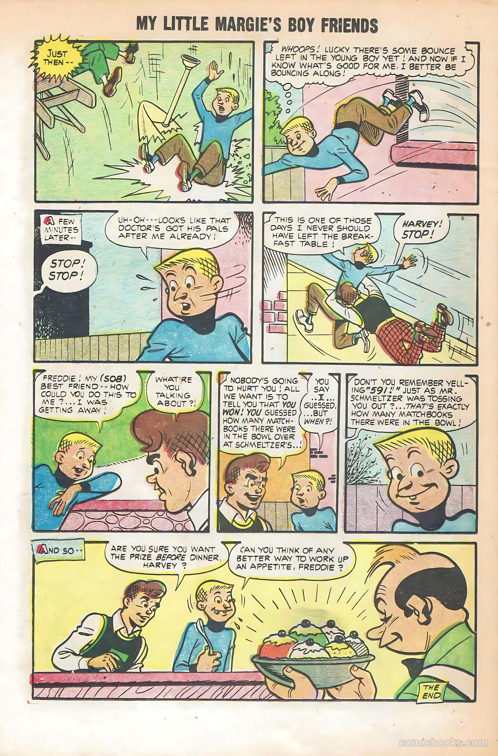 My Little Margie's Boy Friends #1 (1955) — page 24 of 36