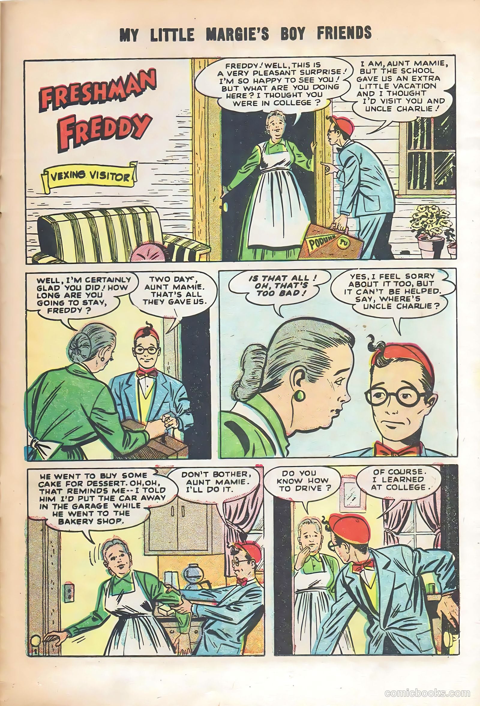 My Little Margie's Boy Friends #1 (1955) — page 25 of 36