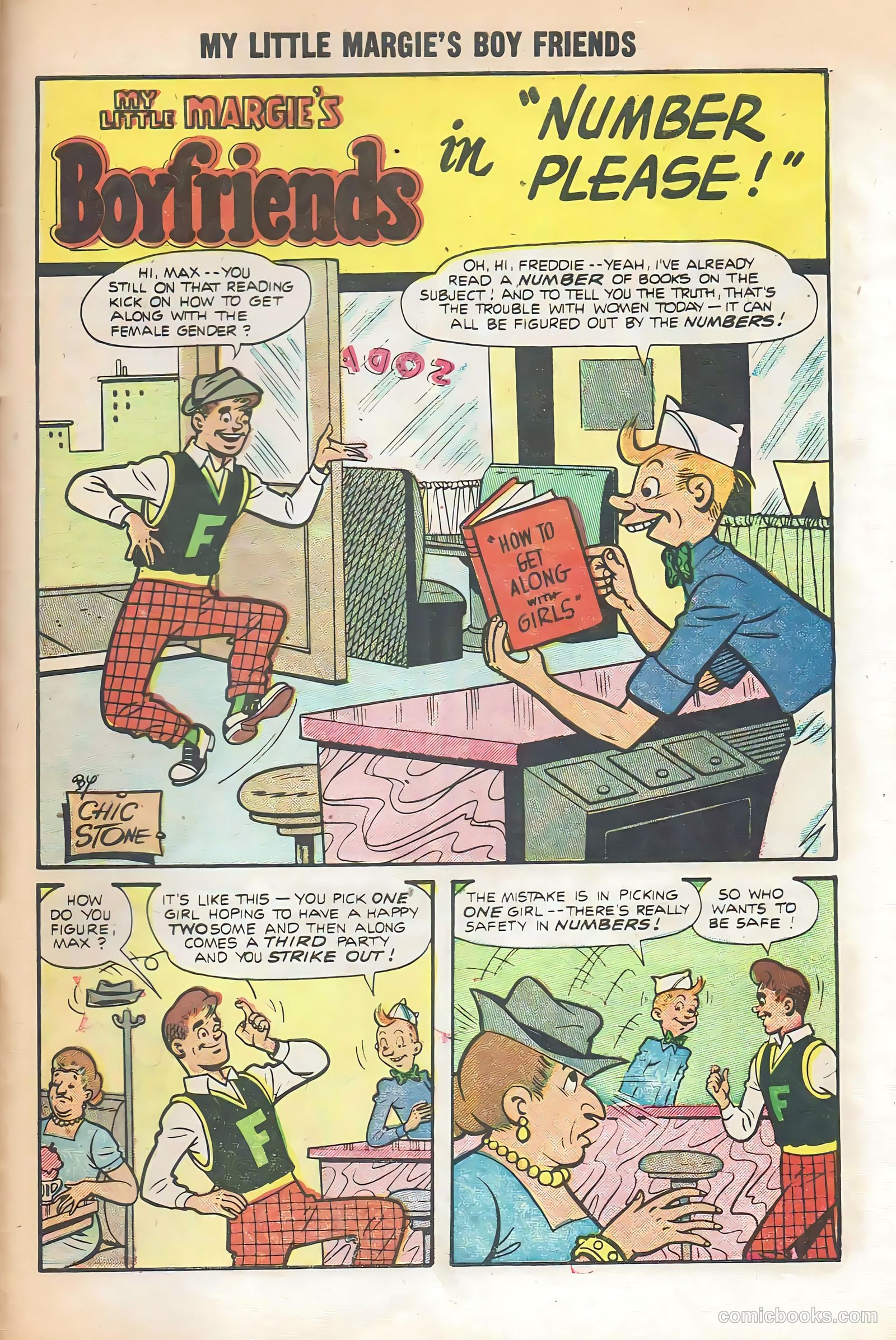 My Little Margie's Boy Friends #1 (1955) — page 29 of 36