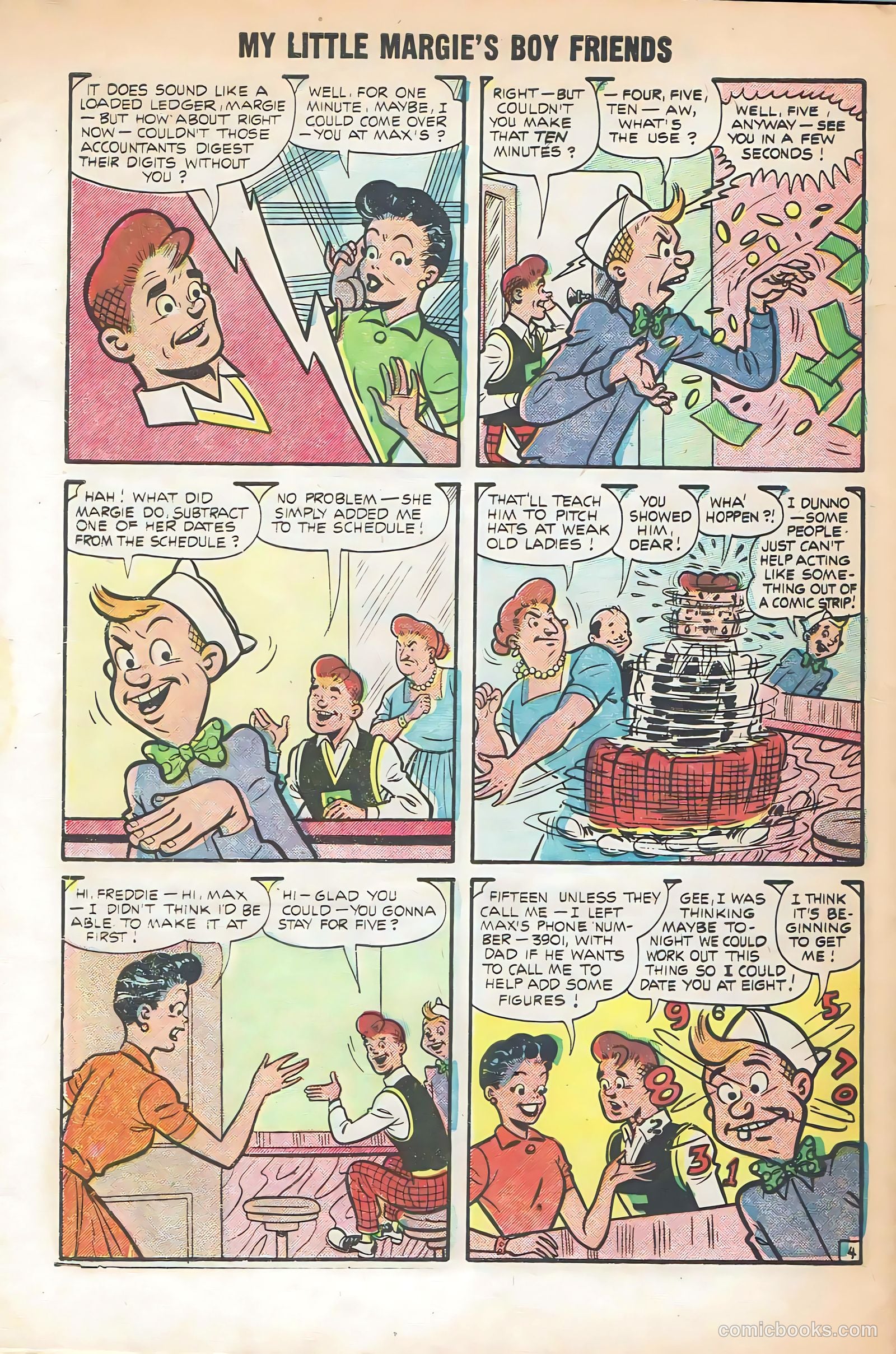 My Little Margie's Boy Friends #1 (1955) — page 32 of 36