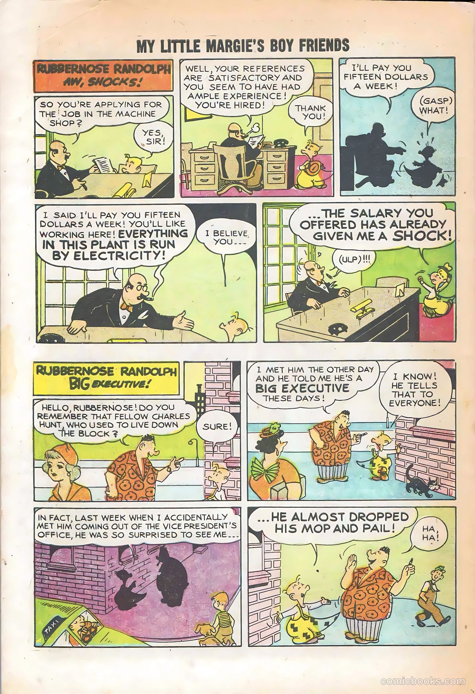 My Little Margie's Boy Friends #1 (1955) — page 34 of 36