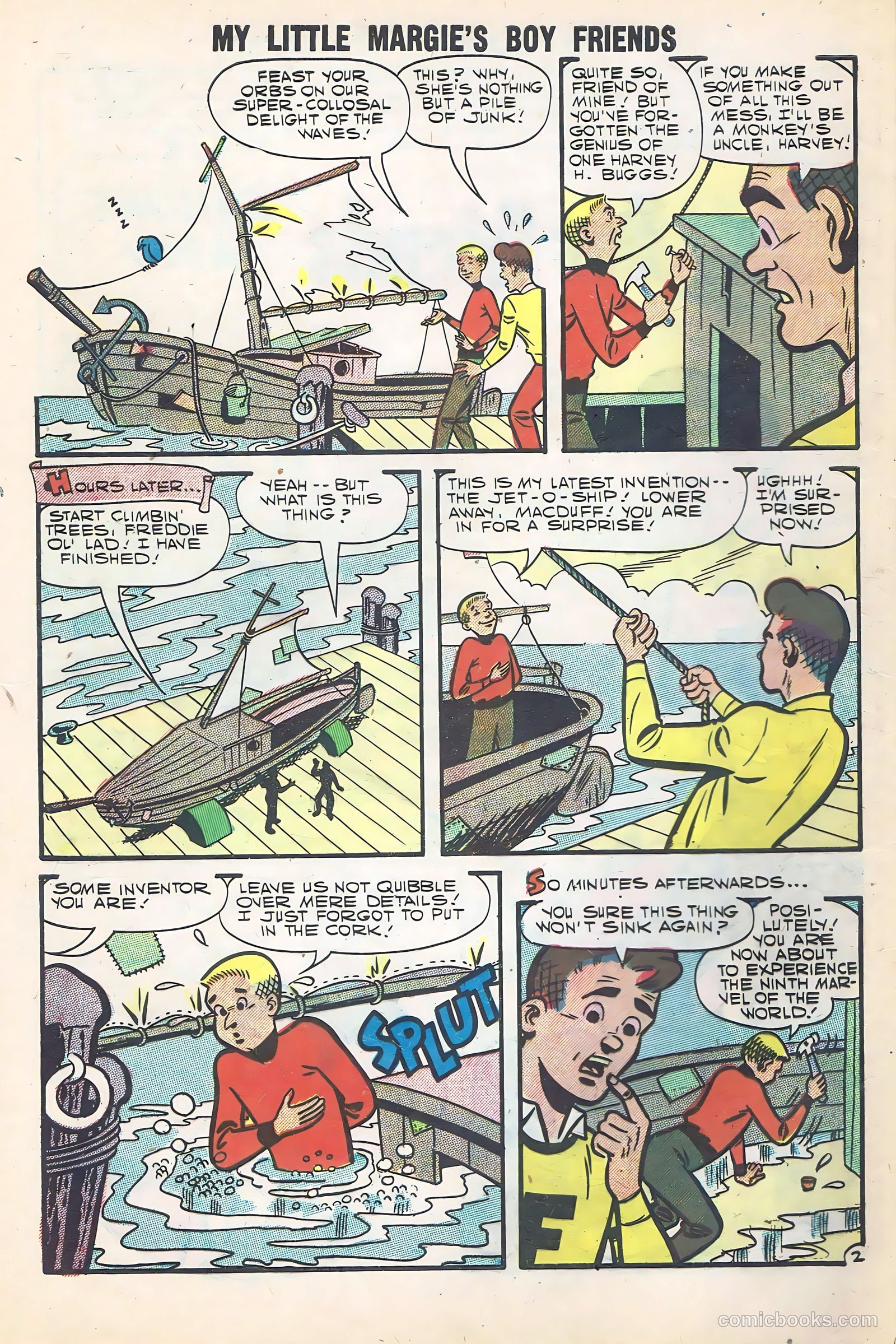 My Little Margie's Boy Friends #10 (1958) — page 4 of 36