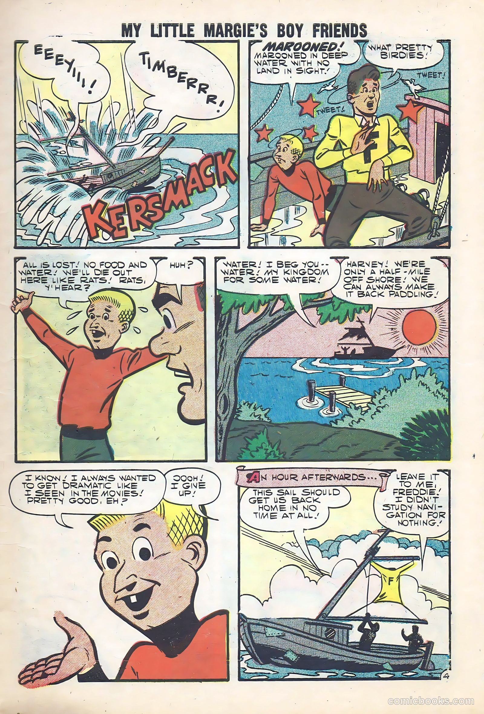 My Little Margie's Boy Friends #10 (1958) — page 7 of 36