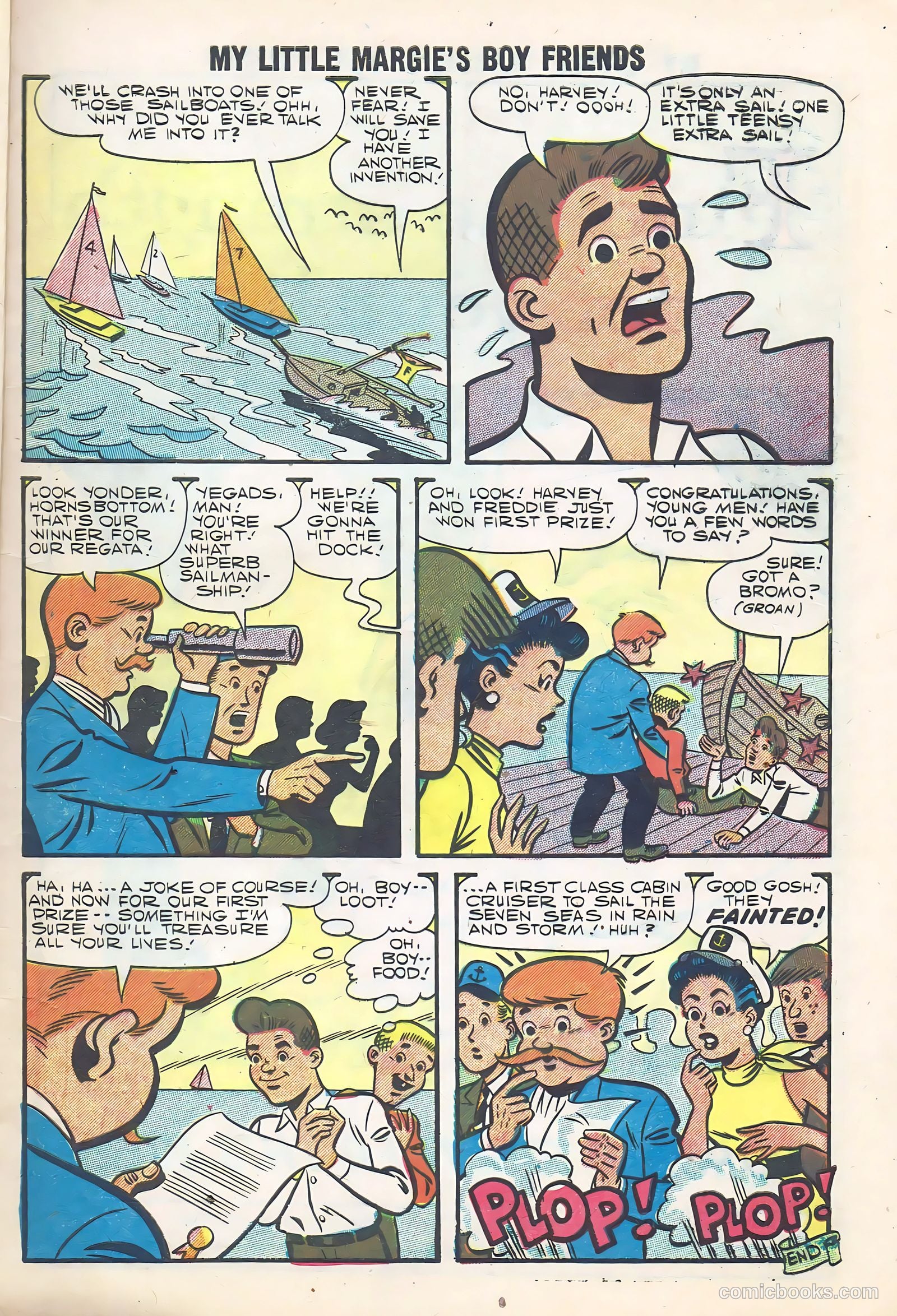 My Little Margie's Boy Friends #10 (1958) — page 9 of 36