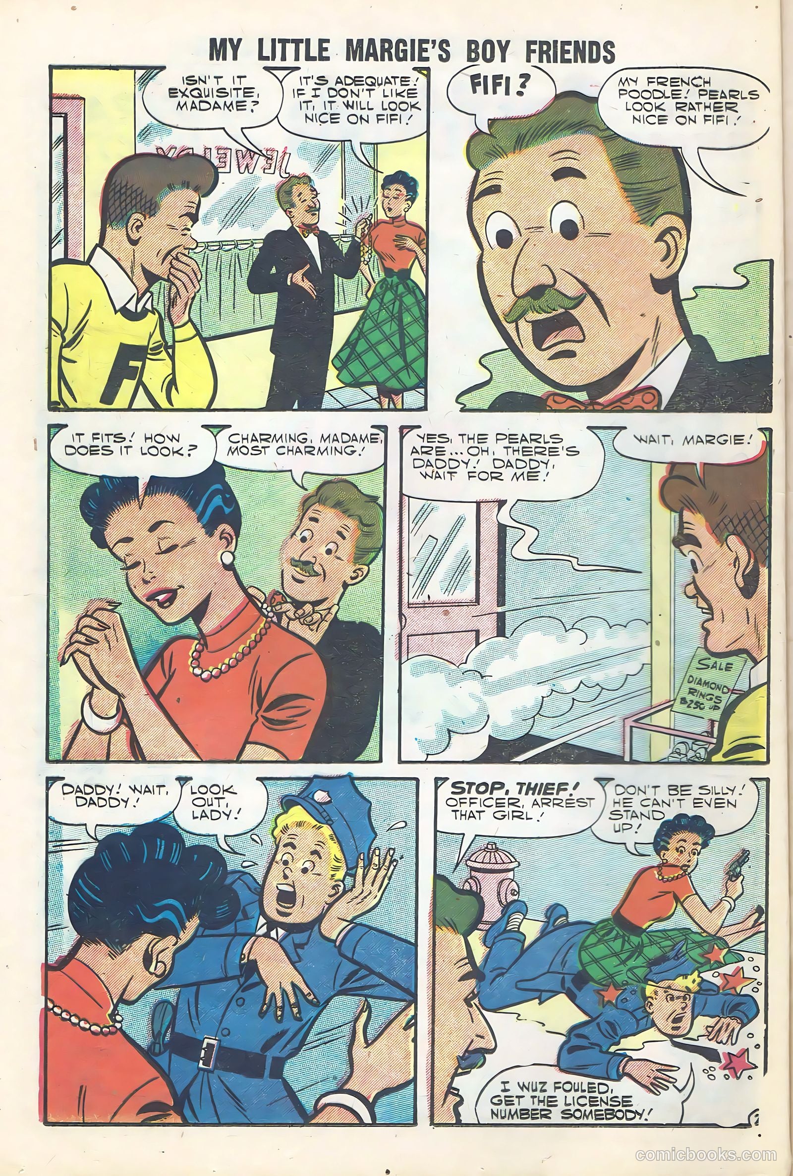 My Little Margie's Boy Friends #10 (1958) — page 12 of 36