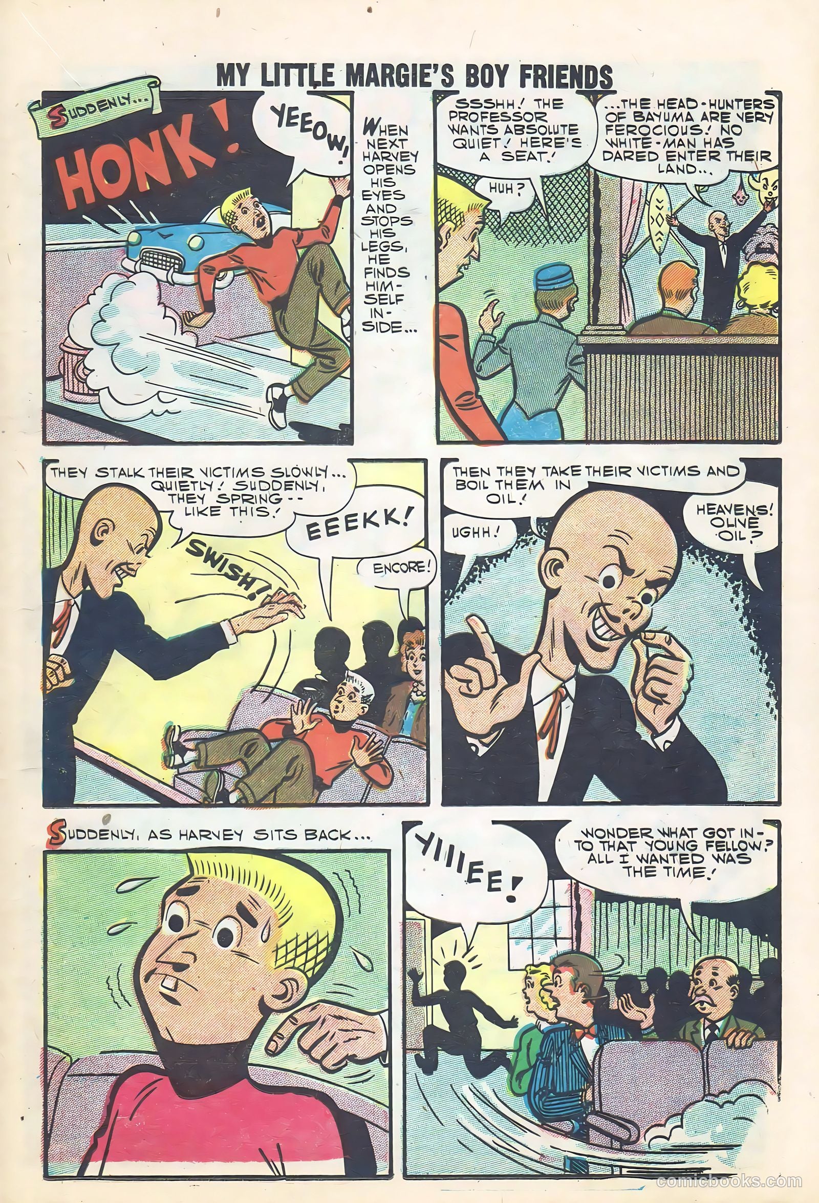 My Little Margie's Boy Friends #10 (1958) — page 21 of 36
