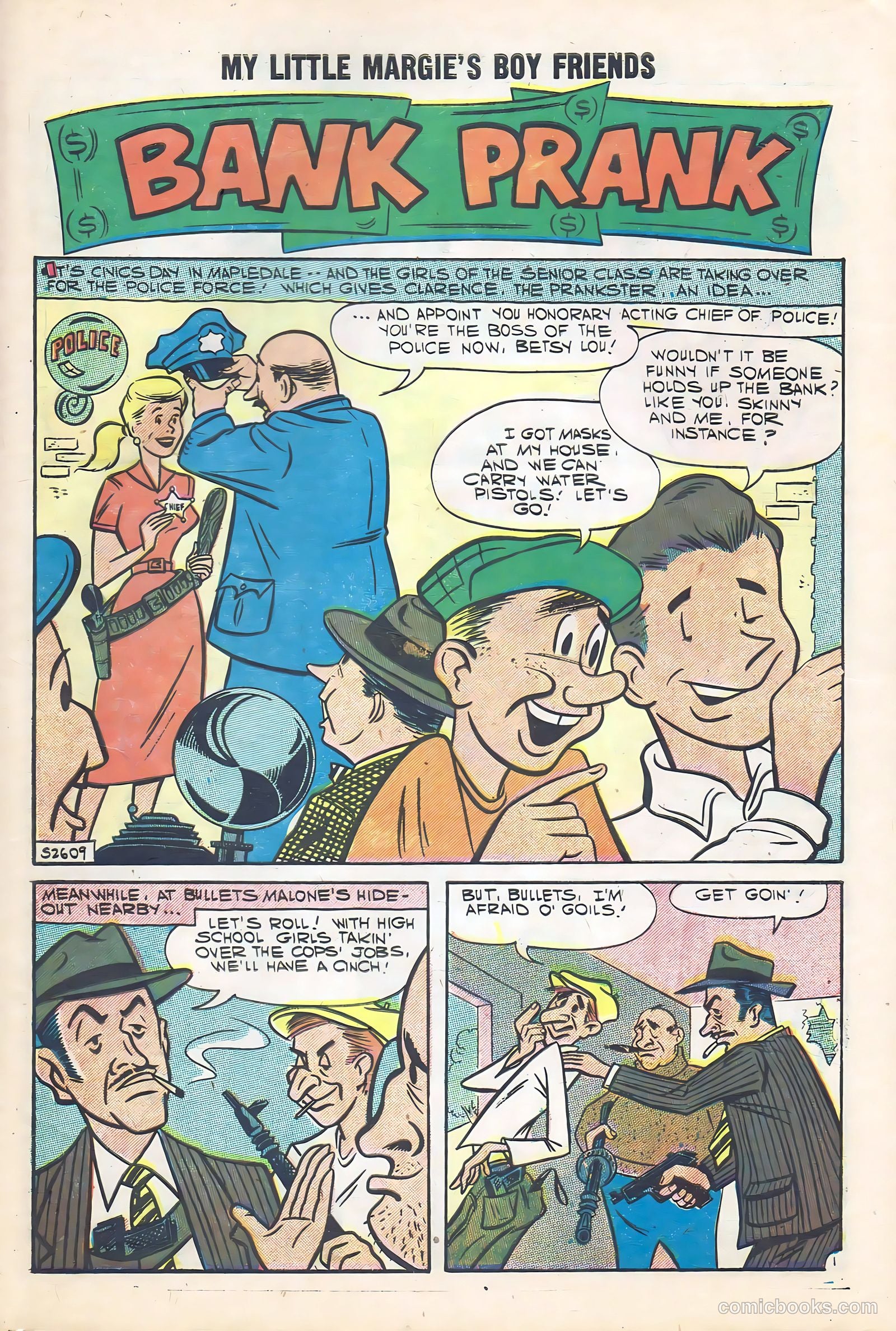 My Little Margie's Boy Friends #10 (1958) — page 27 of 36