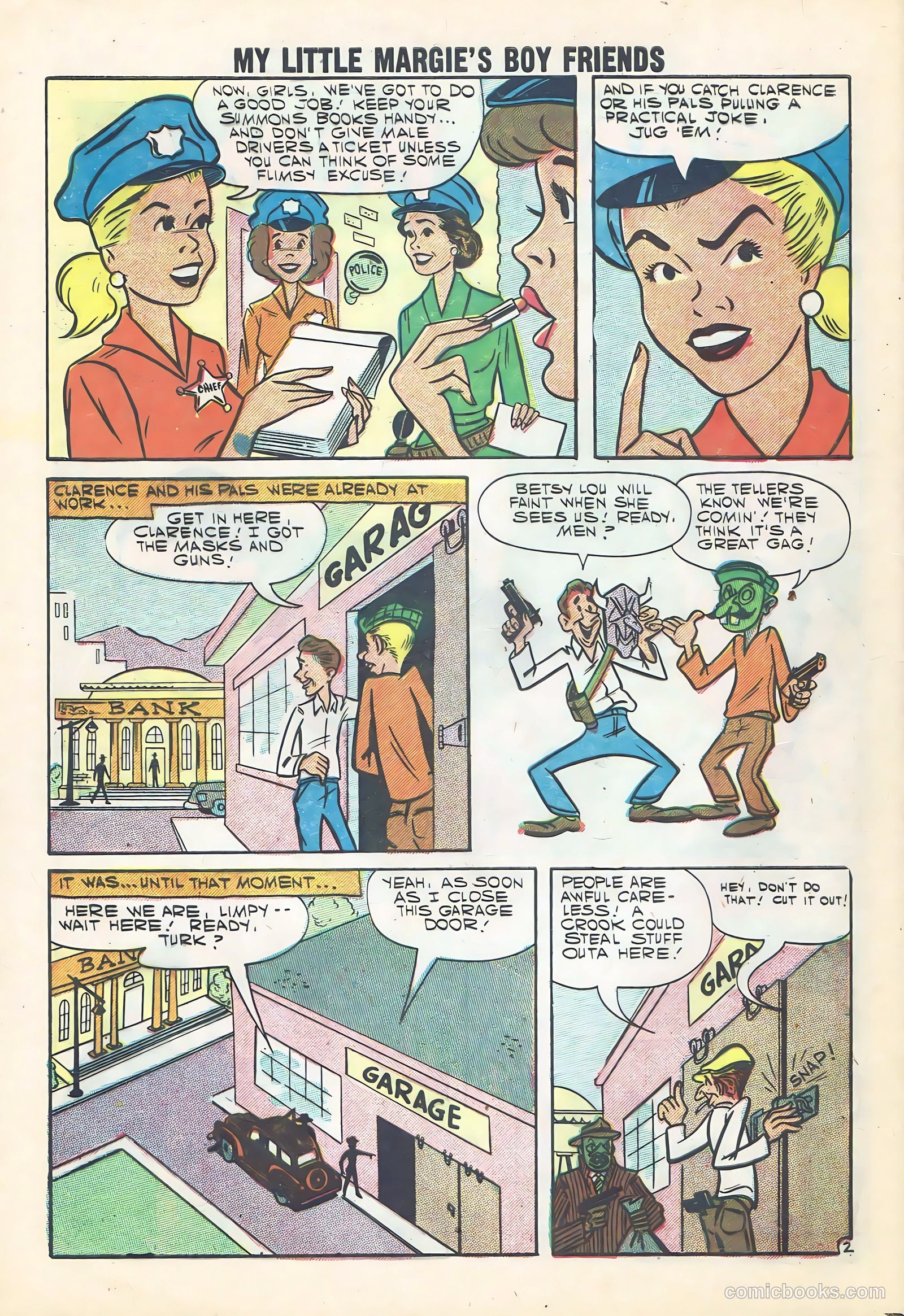 My Little Margie's Boy Friends #10 (1958) — page 28 of 36
