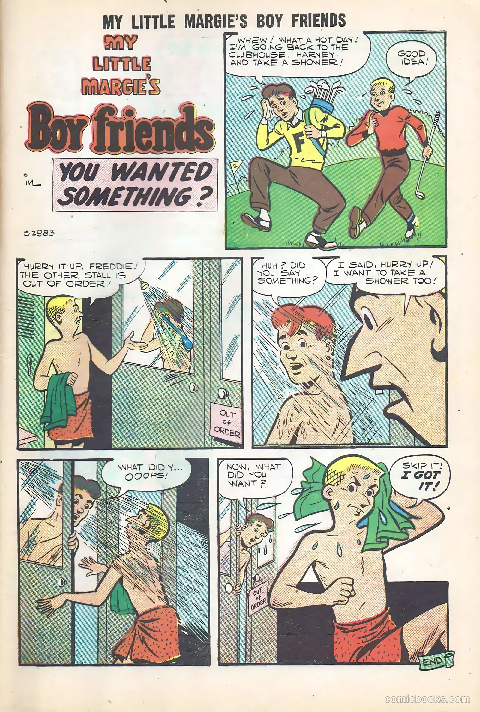 My Little Margie's Boy Friends #10 (1958) — page 33 of 36