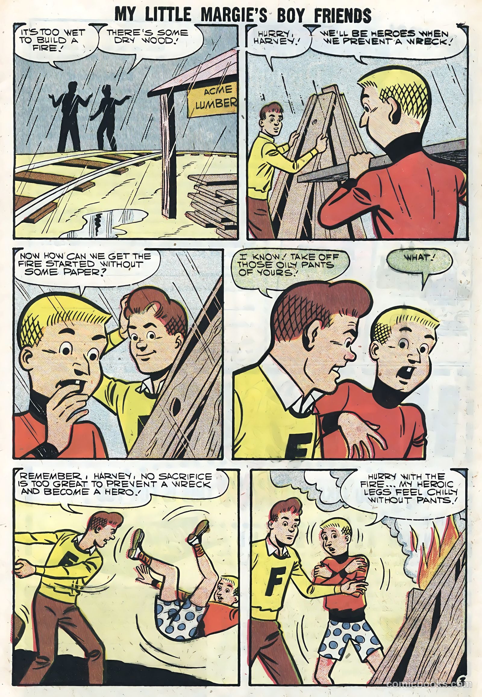 My Little Margie's Boy Friends #11 (1958) — page 5 of 36