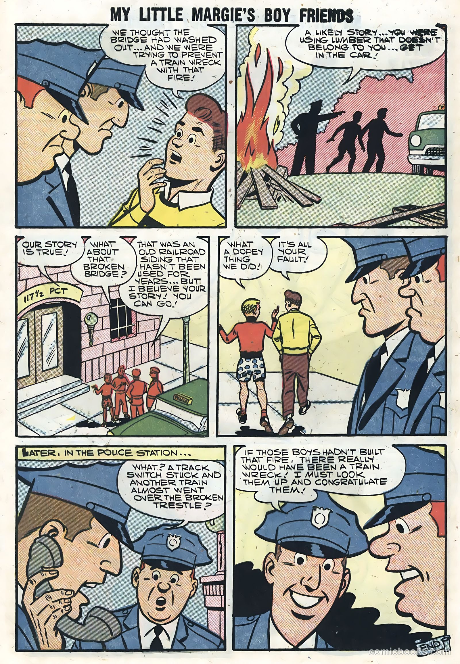 My Little Margie's Boy Friends #11 (1958) — page 9 of 36