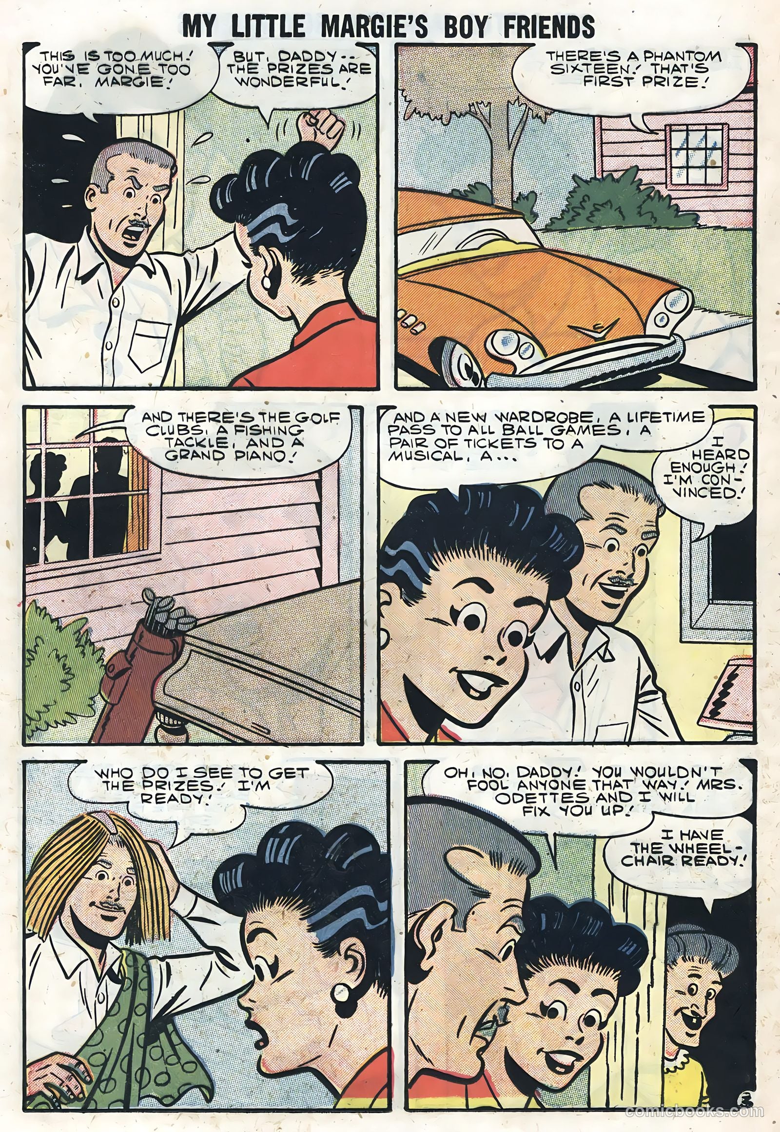 My Little Margie's Boy Friends #11 (1958) — page 20 of 36