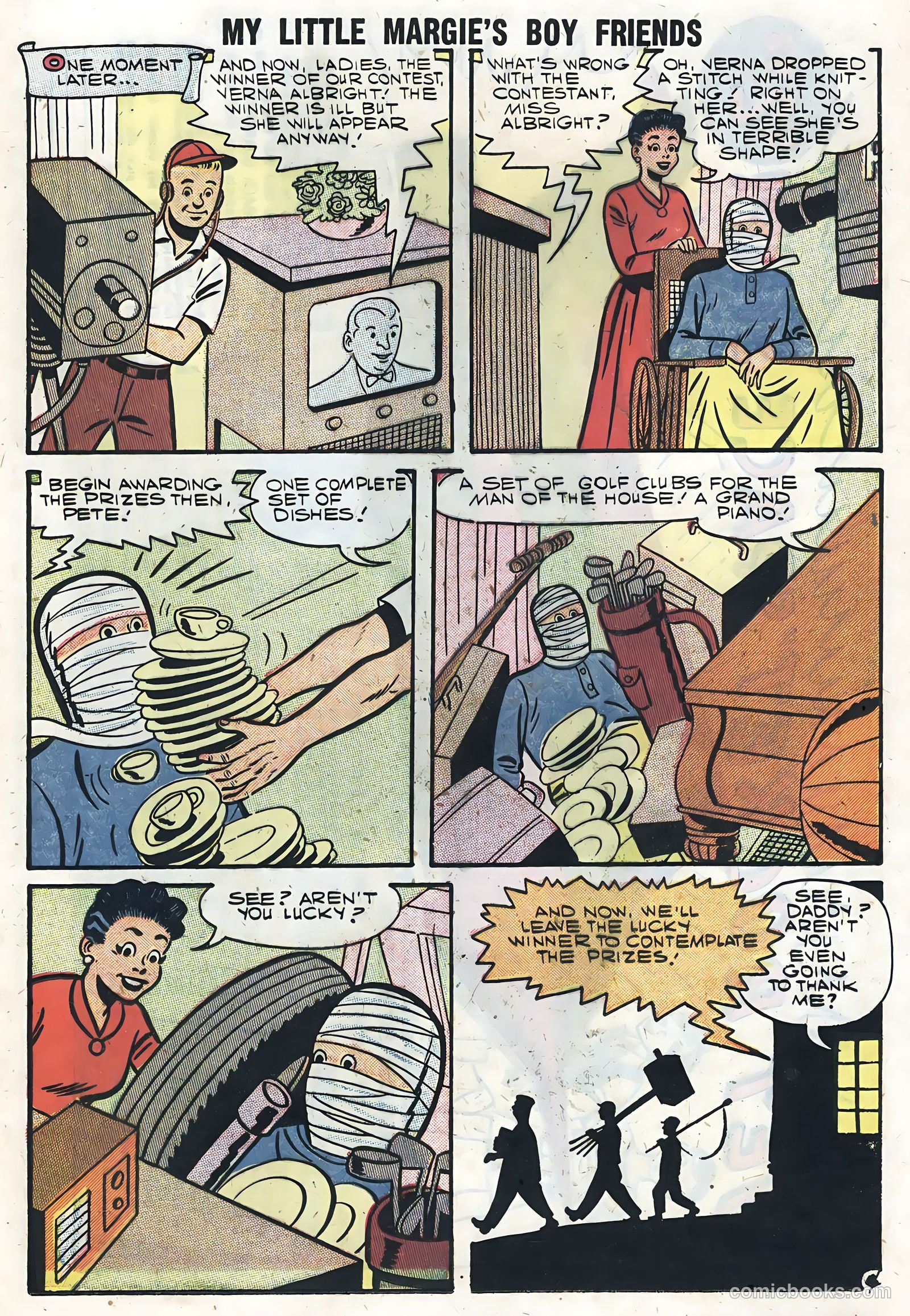 My Little Margie's Boy Friends #11 (1958) — page 21 of 36