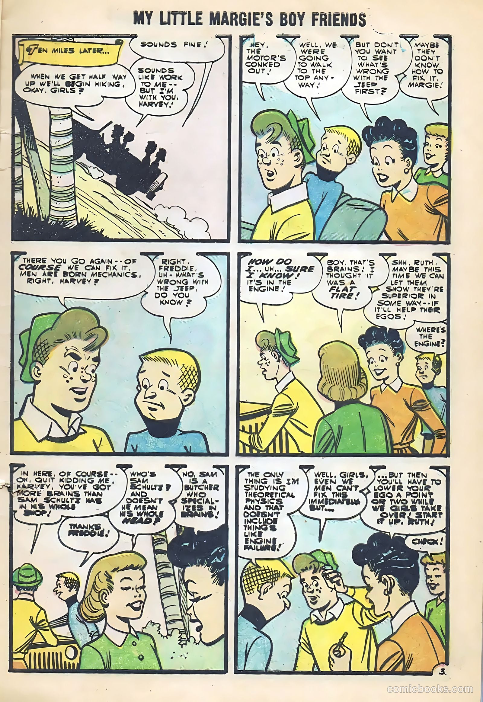 My Little Margie's Boy Friends #2 (1955) — page 5 of 36