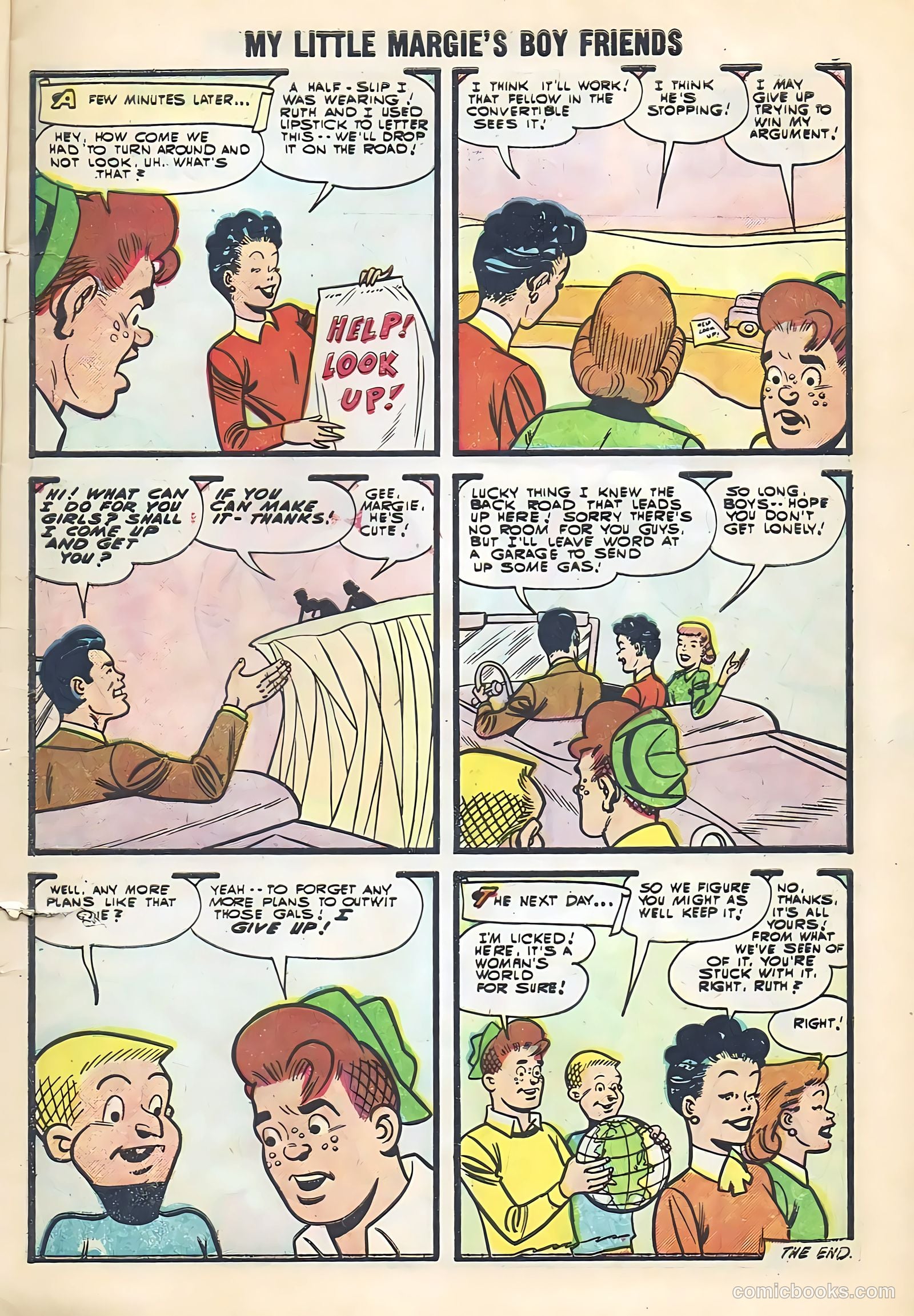 My Little Margie's Boy Friends #2 (1955) — page 7 of 36
