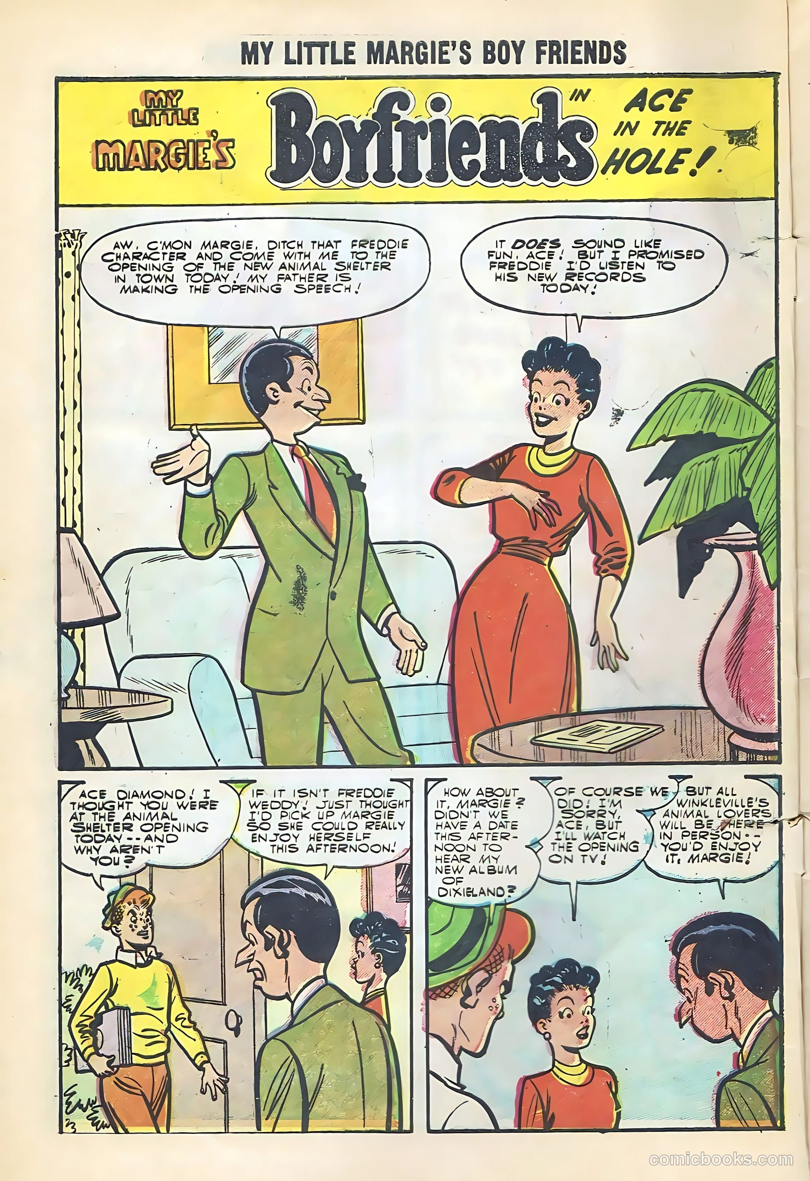 My Little Margie's Boy Friends #2 (1955) — page 8 of 36