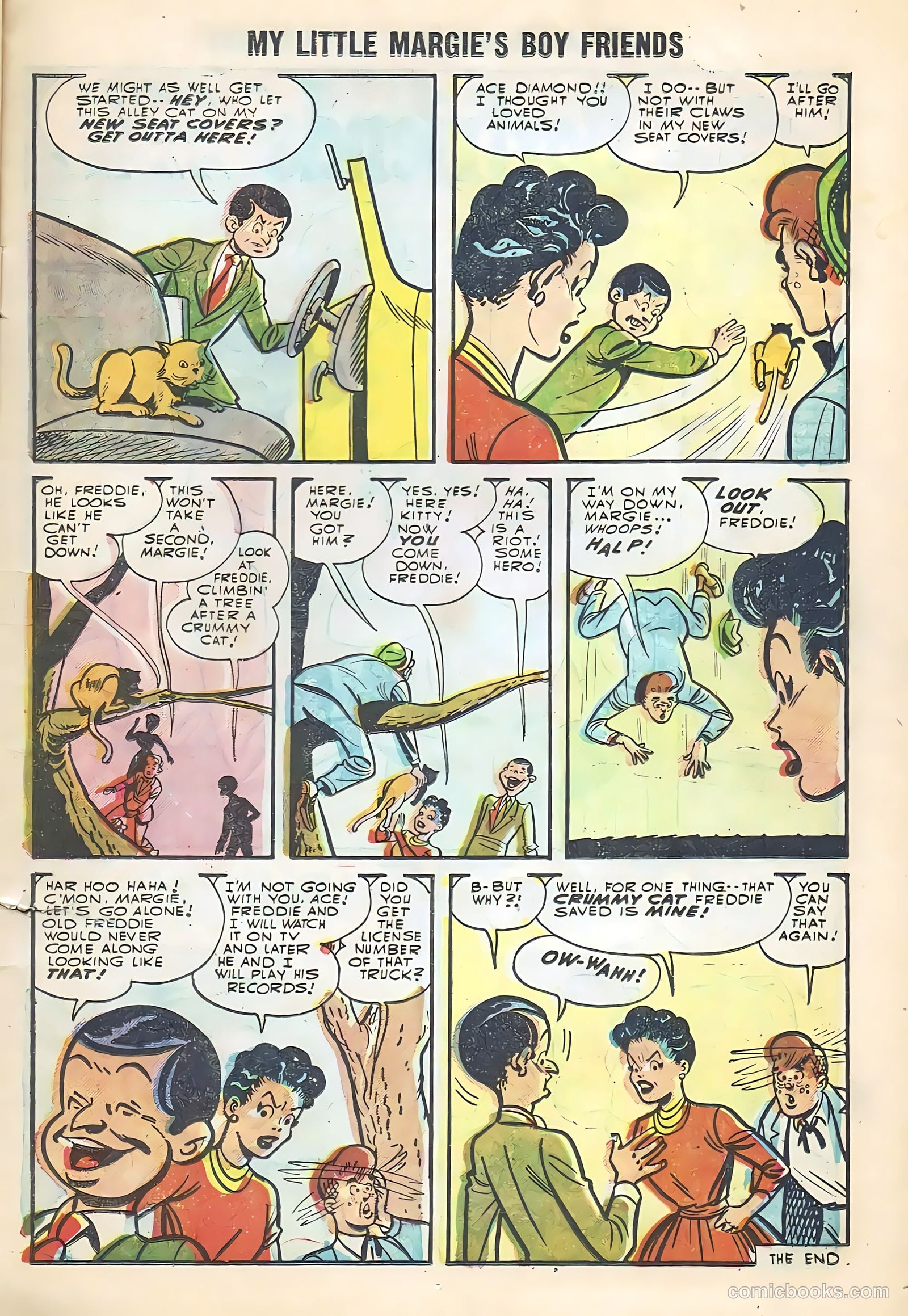 My Little Margie's Boy Friends #2 (1955) — page 11 of 36