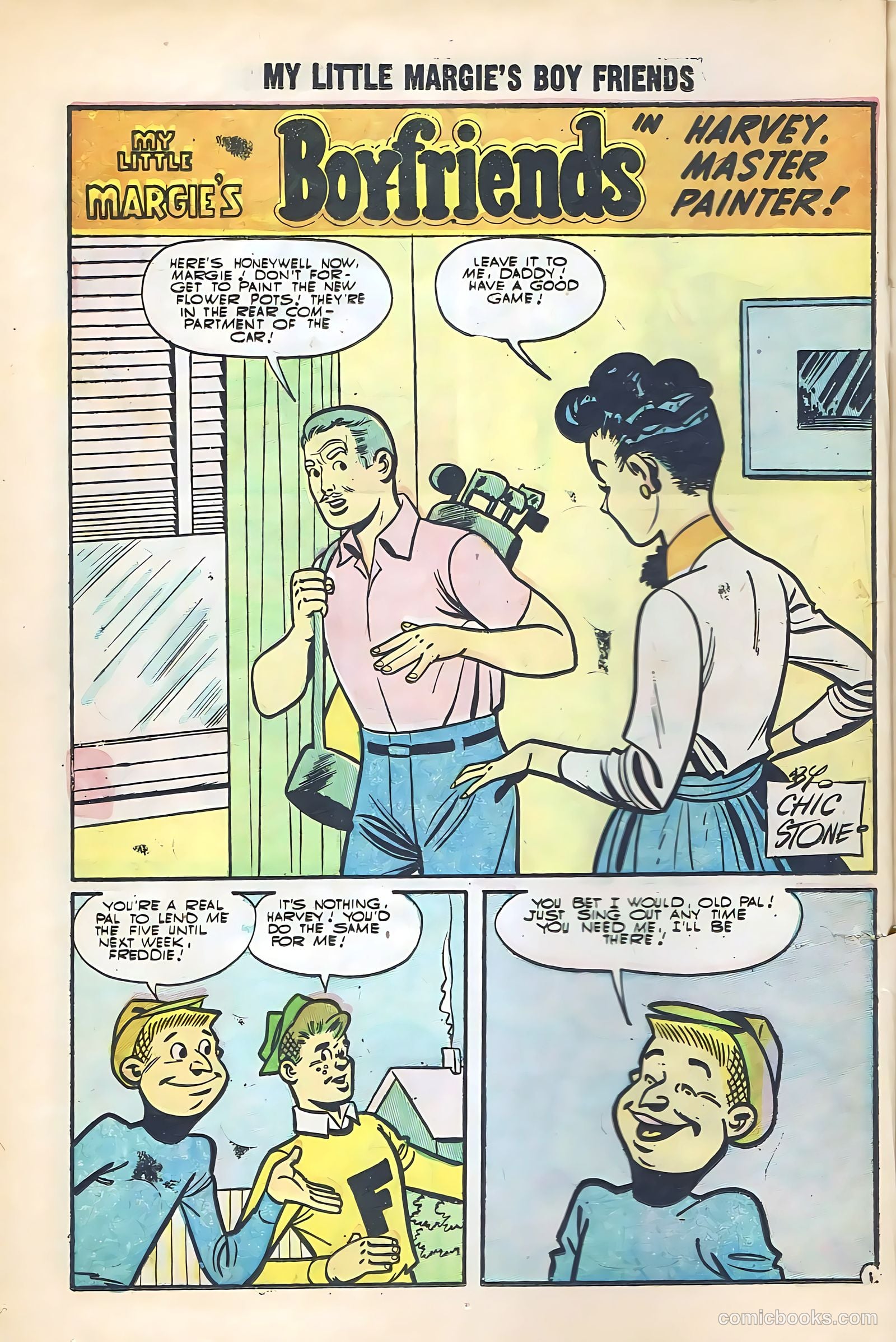 My Little Margie's Boy Friends #2 (1955) — page 12 of 36
