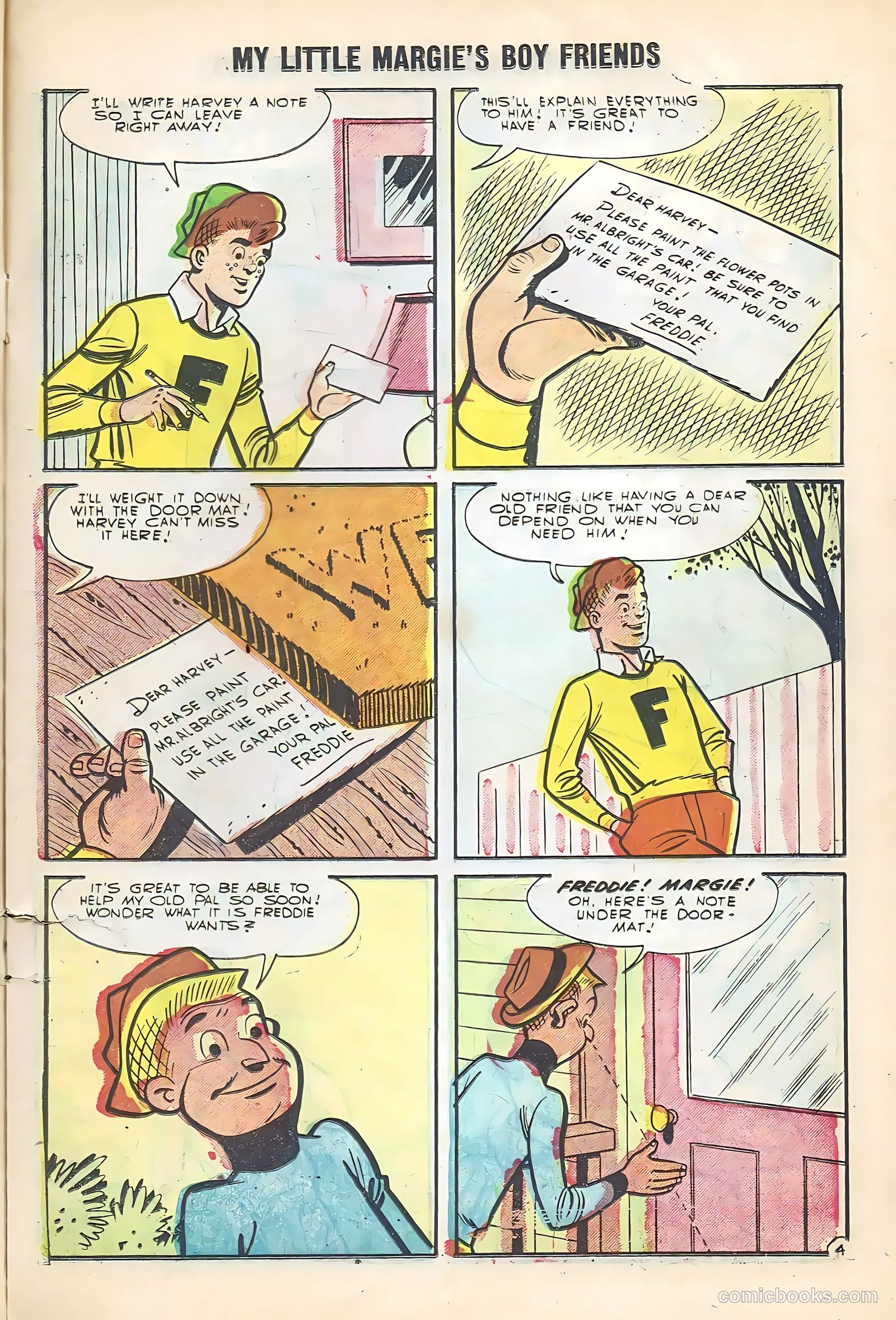 My Little Margie's Boy Friends #2 (1955) — page 15 of 36