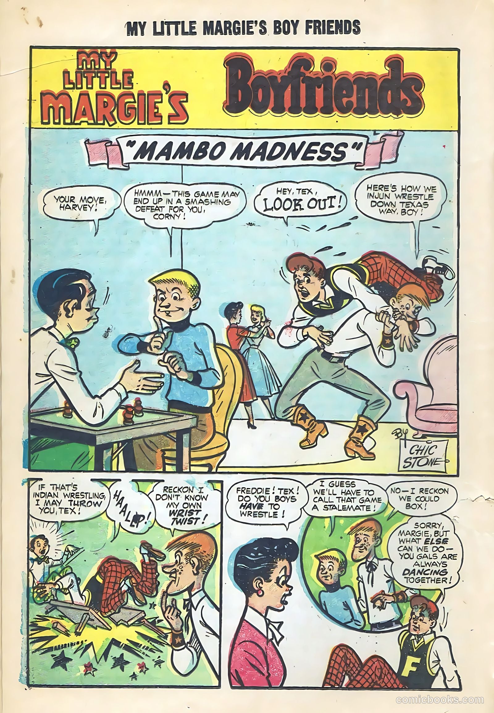 My Little Margie's Boy Friends #2 (1955) — page 20 of 36