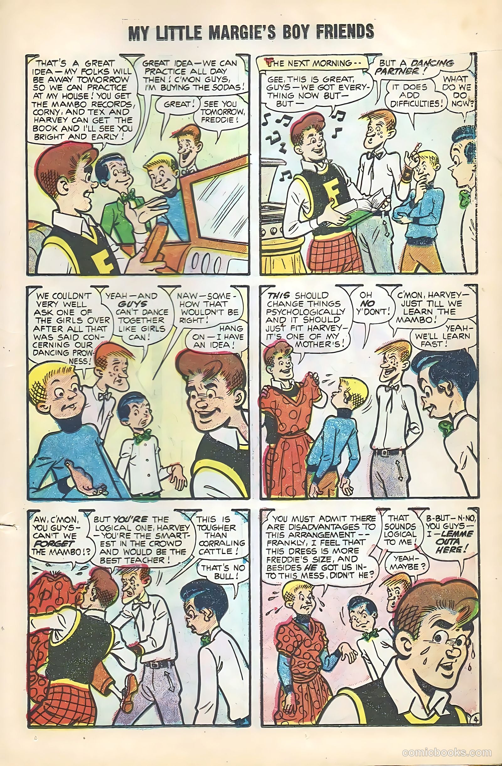 My Little Margie's Boy Friends #2 (1955) — page 23 of 36
