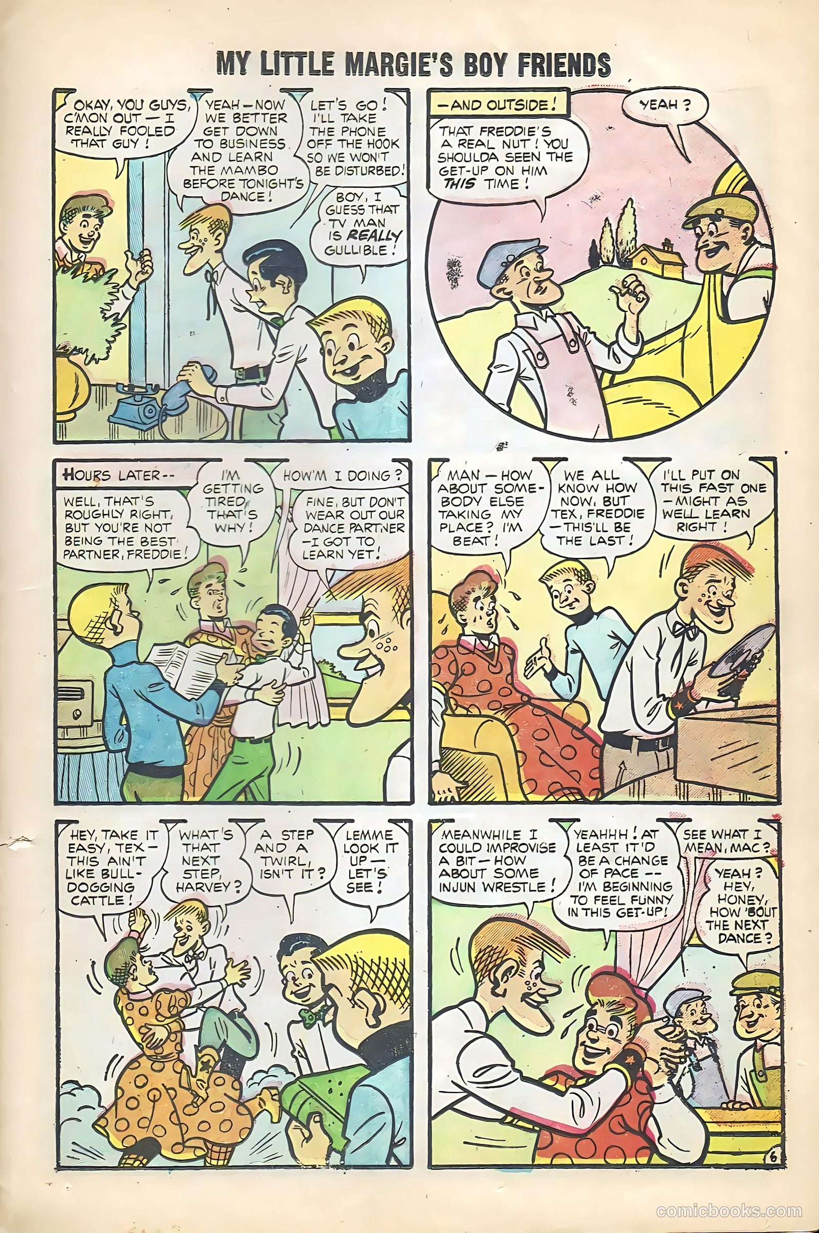 My Little Margie's Boy Friends #2 (1955) — page 25 of 36