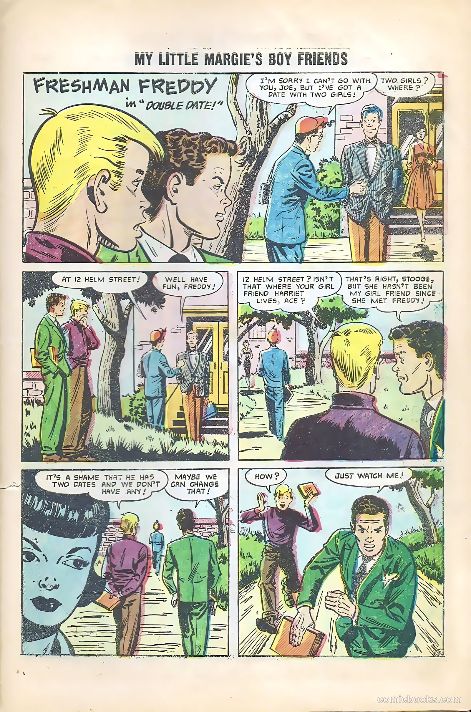 My Little Margie's Boy Friends #2 (1955) — page 27 of 36