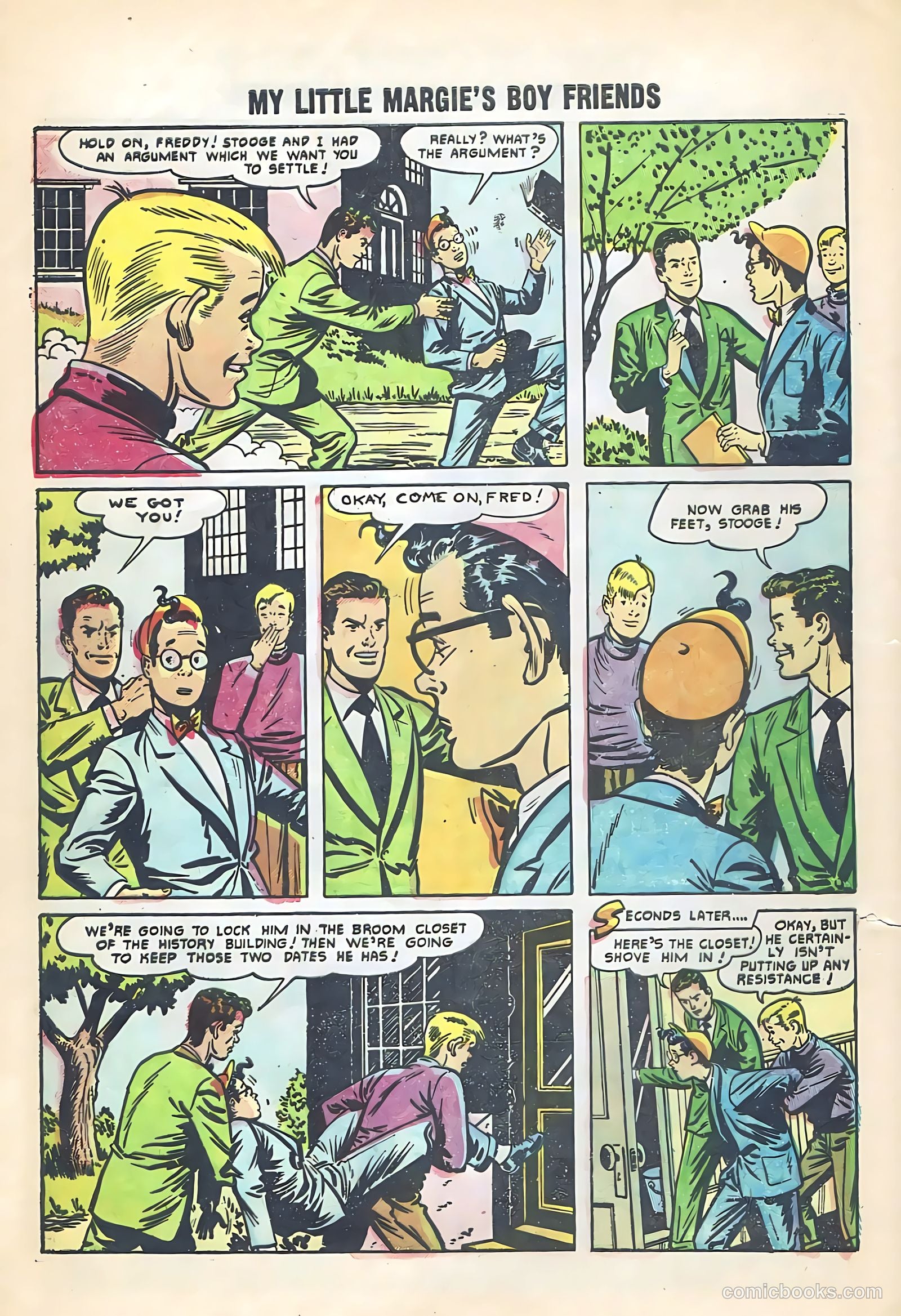 My Little Margie's Boy Friends #2 (1955) — page 28 of 36
