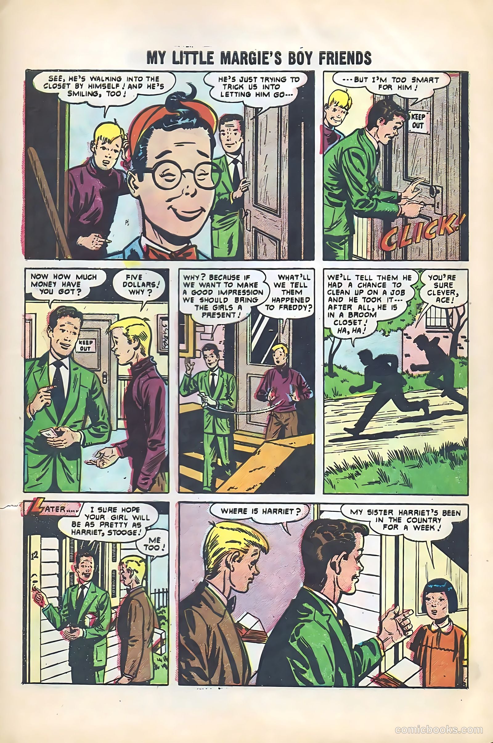 My Little Margie's Boy Friends #2 (1955) — page 29 of 36