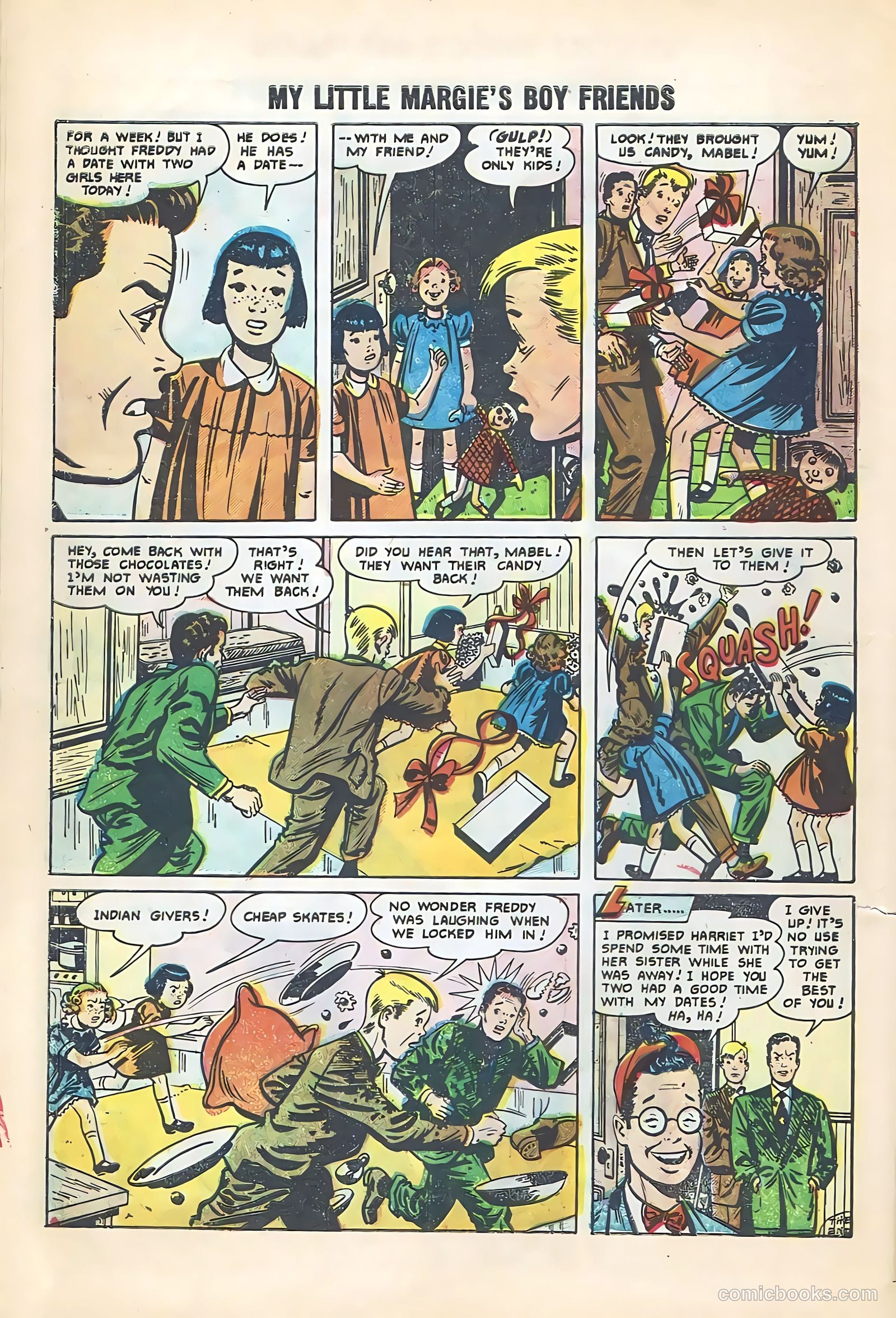 My Little Margie's Boy Friends #2 (1955) — page 30 of 36