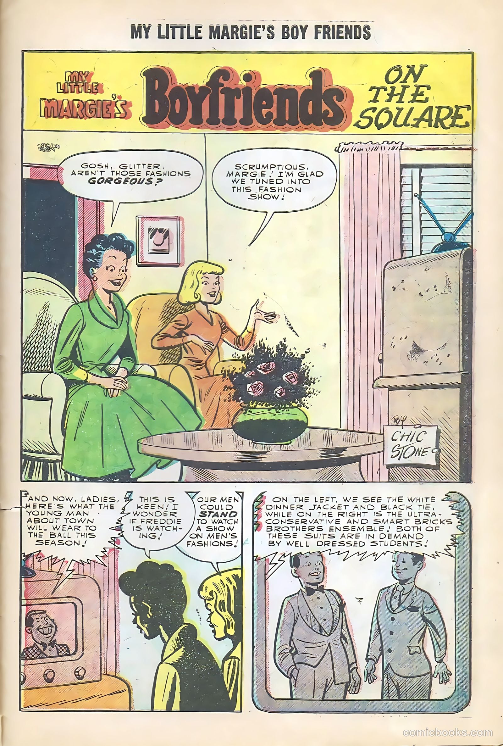 My Little Margie's Boy Friends #2 (1955) — page 31 of 36
