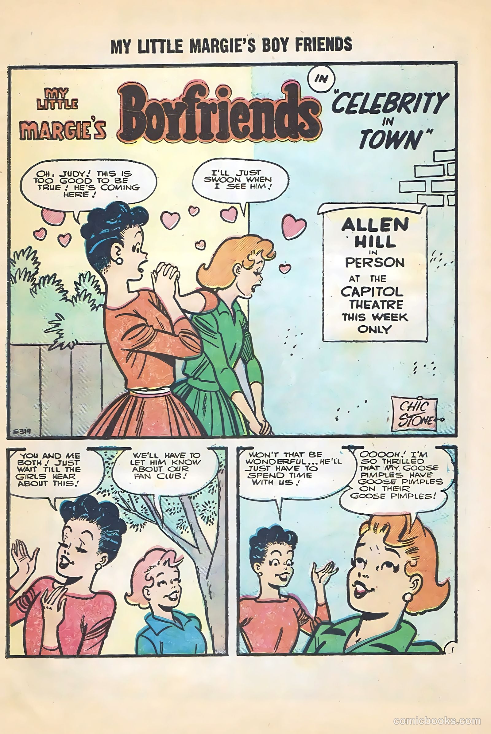 My Little Margie's Boy Friends #3 (1956) — page 3 of 36