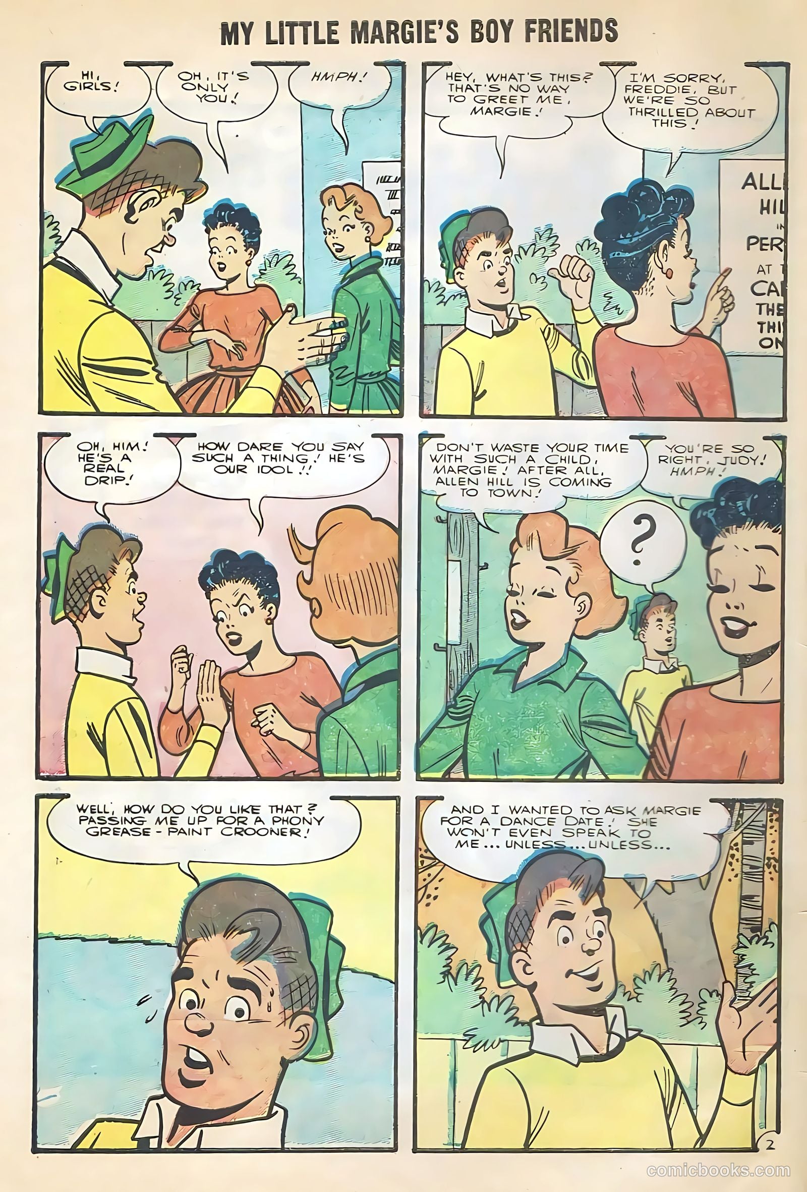 My Little Margie's Boy Friends #3 (1956) — page 4 of 36