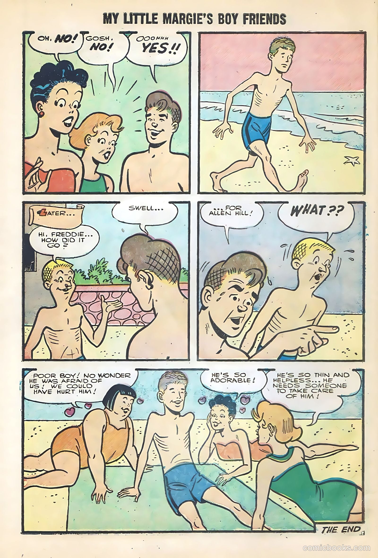 My Little Margie's Boy Friends #3 (1956) — page 10 of 36