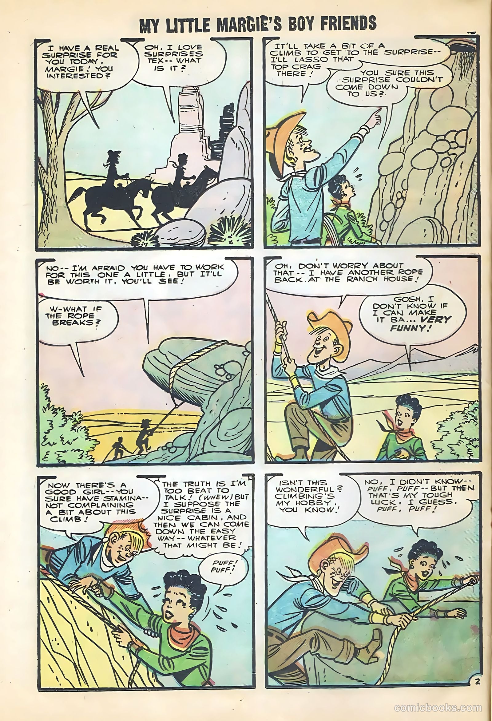 My Little Margie's Boy Friends #3 (1956) — page 12 of 36