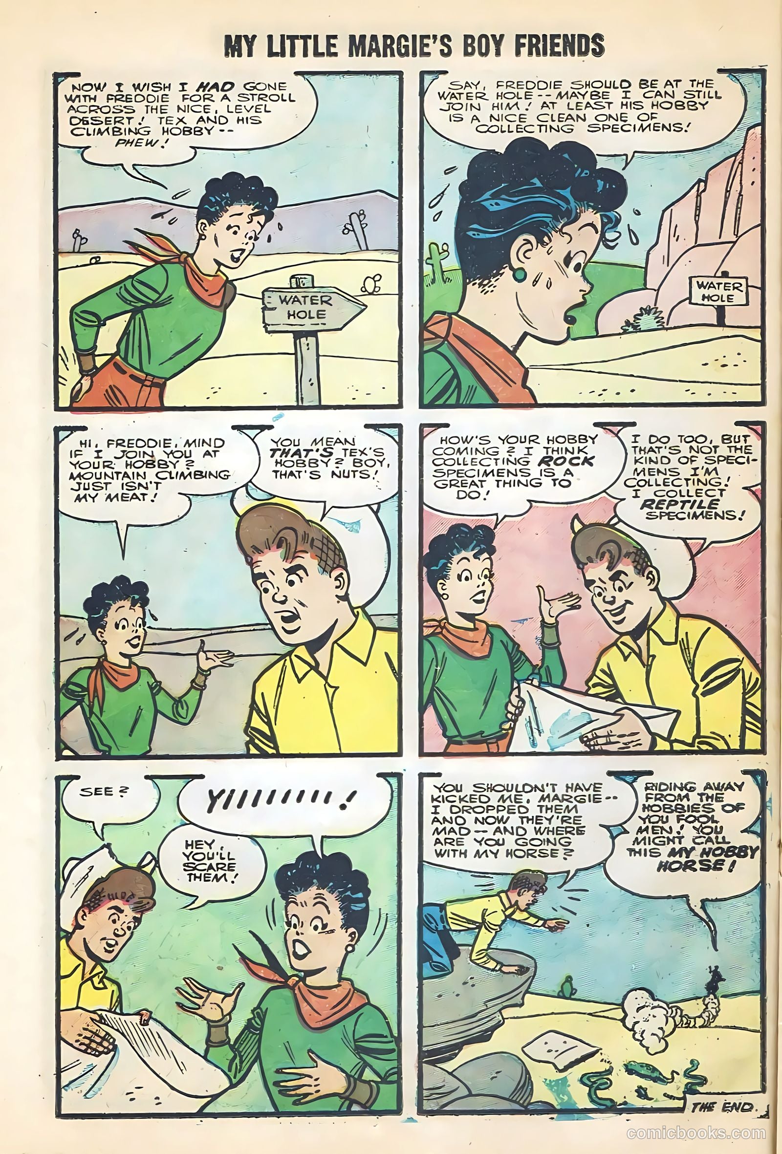 My Little Margie's Boy Friends #3 (1956) — page 14 of 36