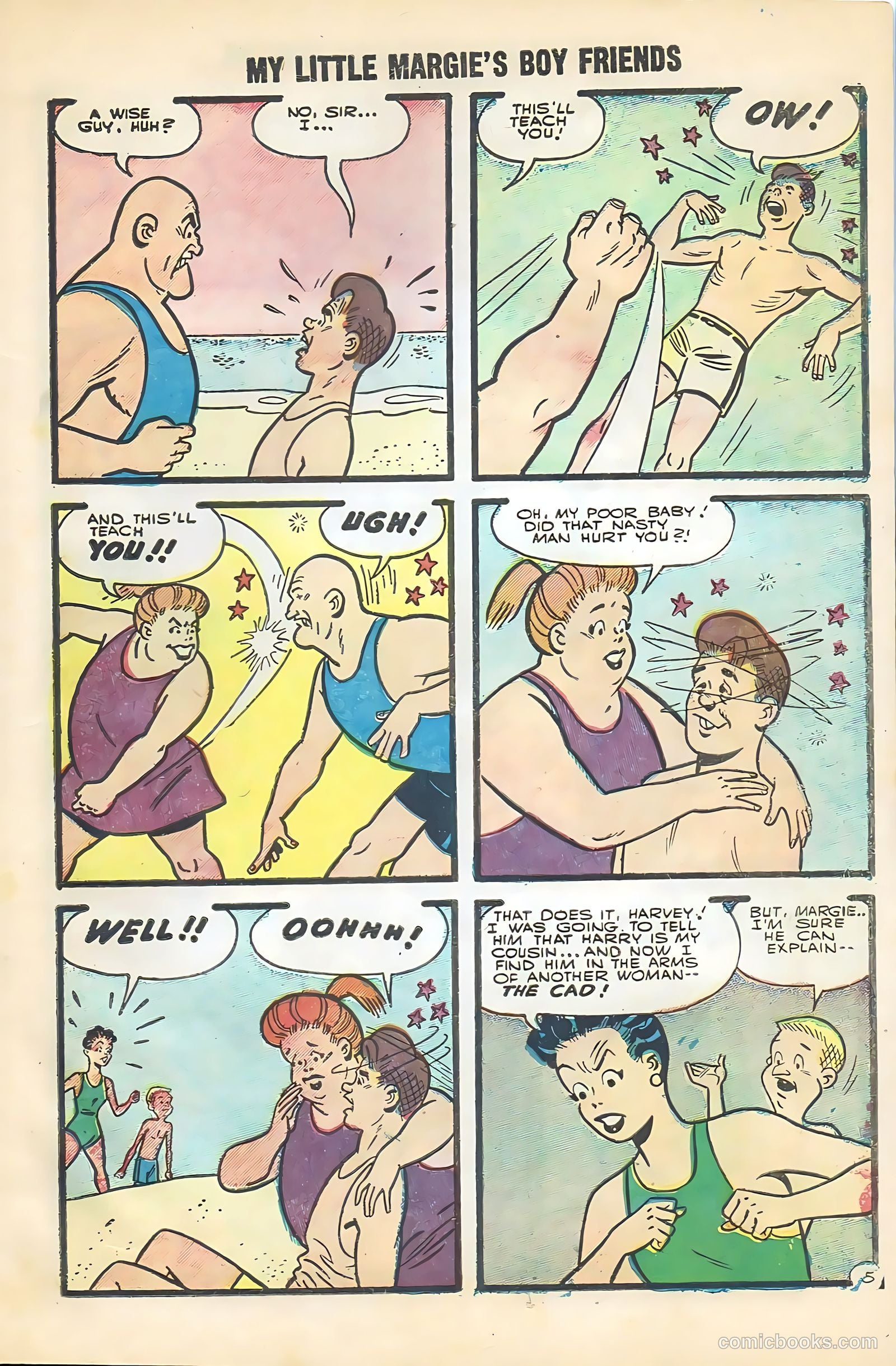 My Little Margie's Boy Friends #3 (1956) — page 19 of 36