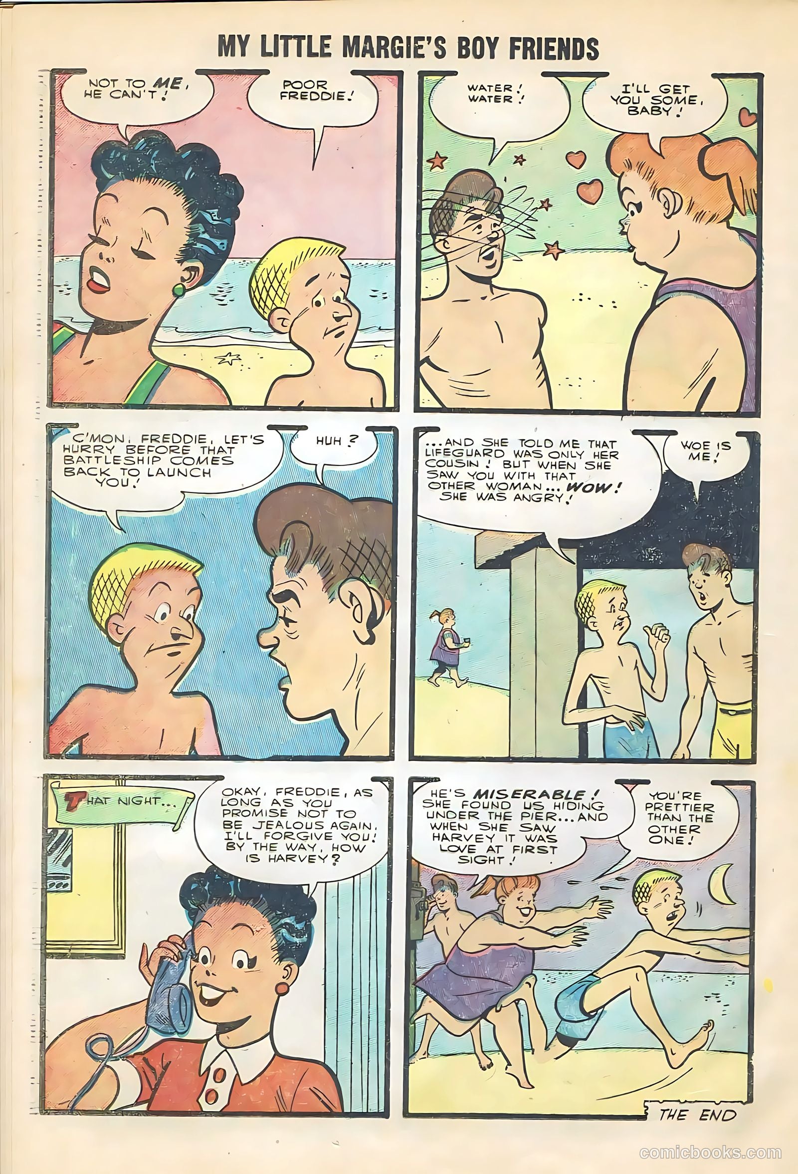 My Little Margie's Boy Friends #3 (1956) — page 20 of 36