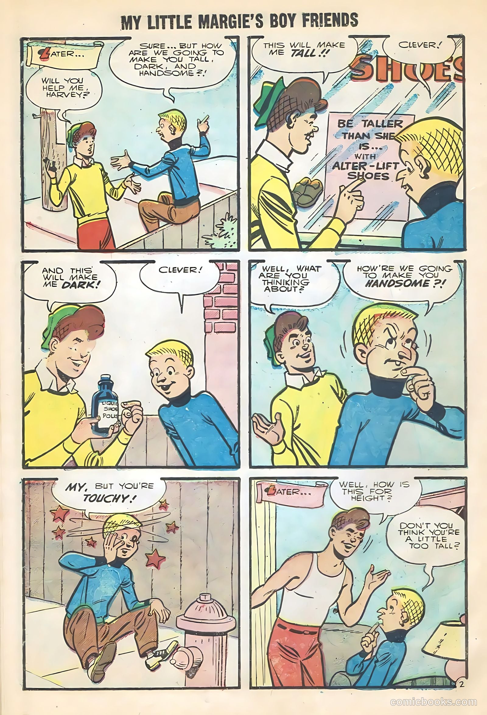 My Little Margie's Boy Friends #3 (1956) — page 22 of 36