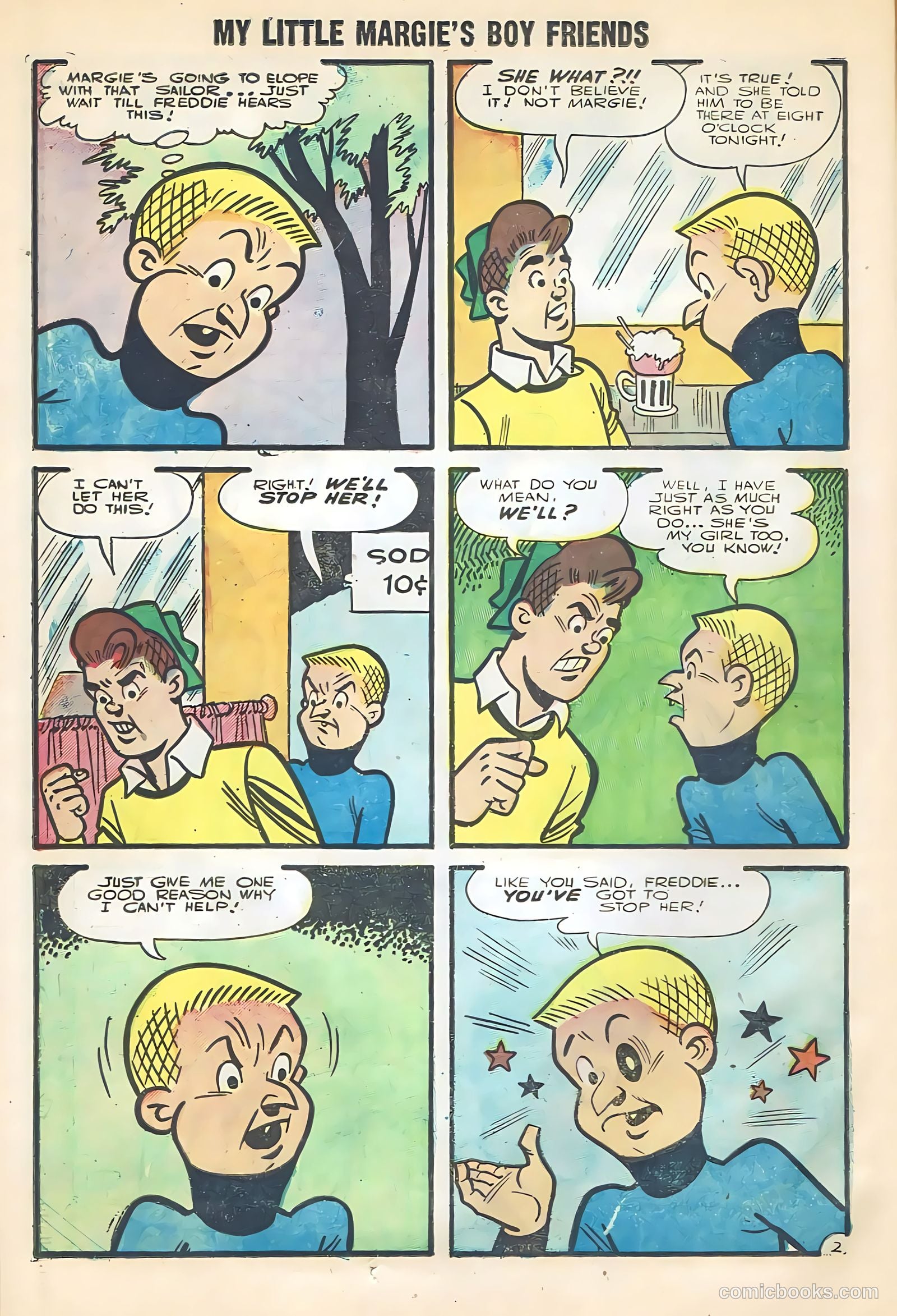 My Little Margie's Boy Friends #3 (1956) — page 26 of 36