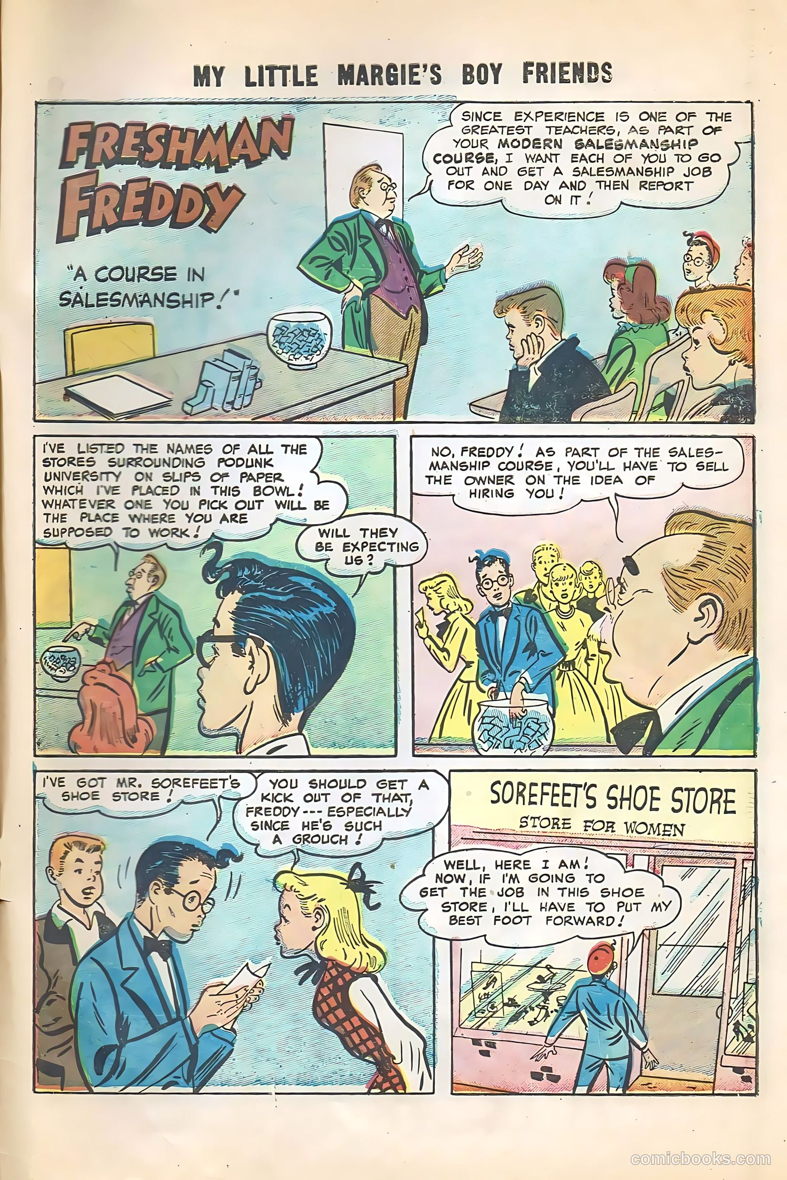 My Little Margie's Boy Friends #3 (1956) — page 31 of 36