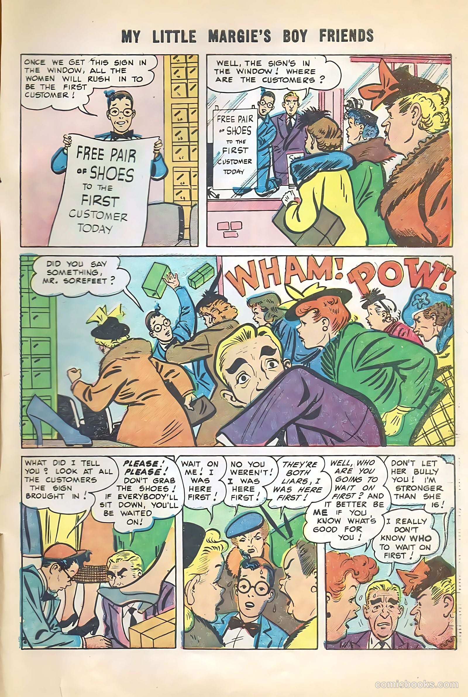 My Little Margie's Boy Friends #3 (1956) — page 33 of 36