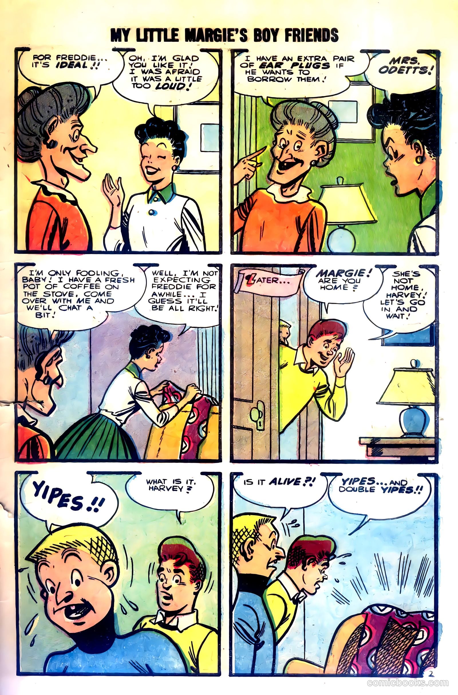 My Little Margie's Boy Friends #4 (1956) — page 9 of 36