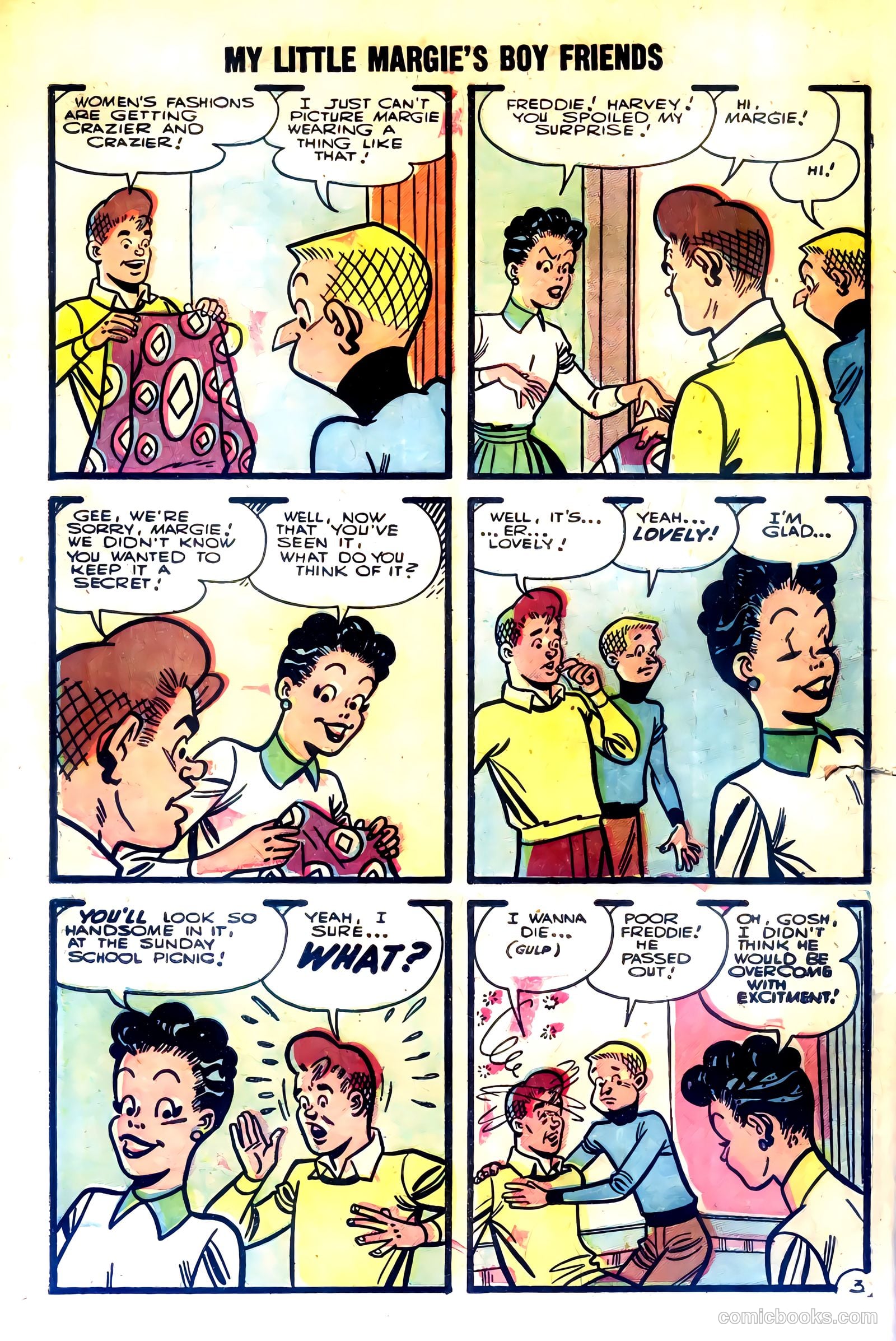 My Little Margie's Boy Friends #4 (1956) — page 10 of 36