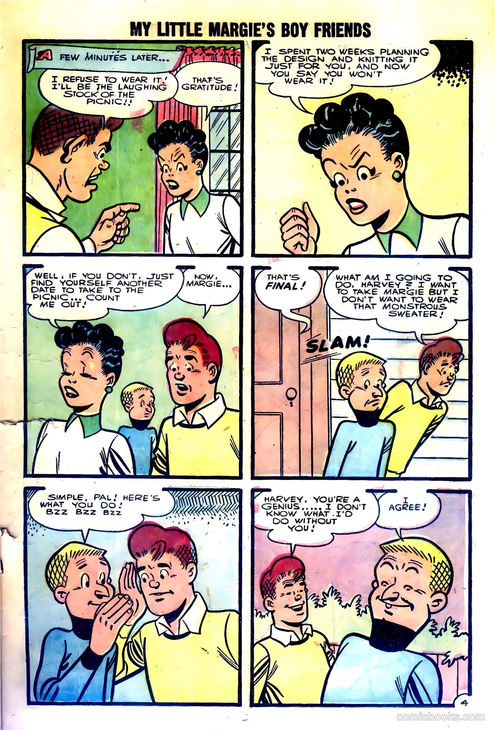 My Little Margie's Boy Friends #4 (1956) — page 11 of 36