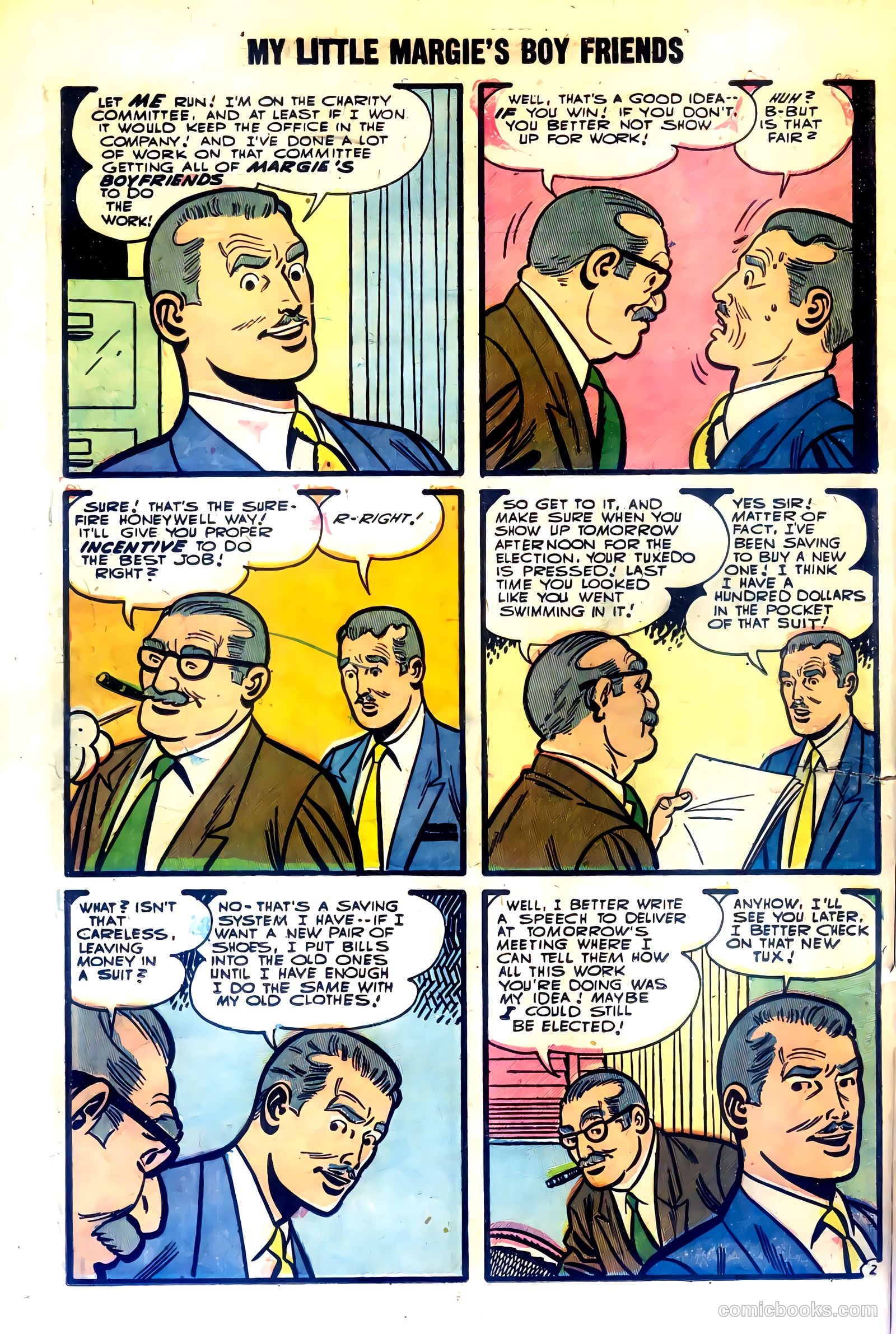 My Little Margie's Boy Friends #4 (1956) — page 14 of 36